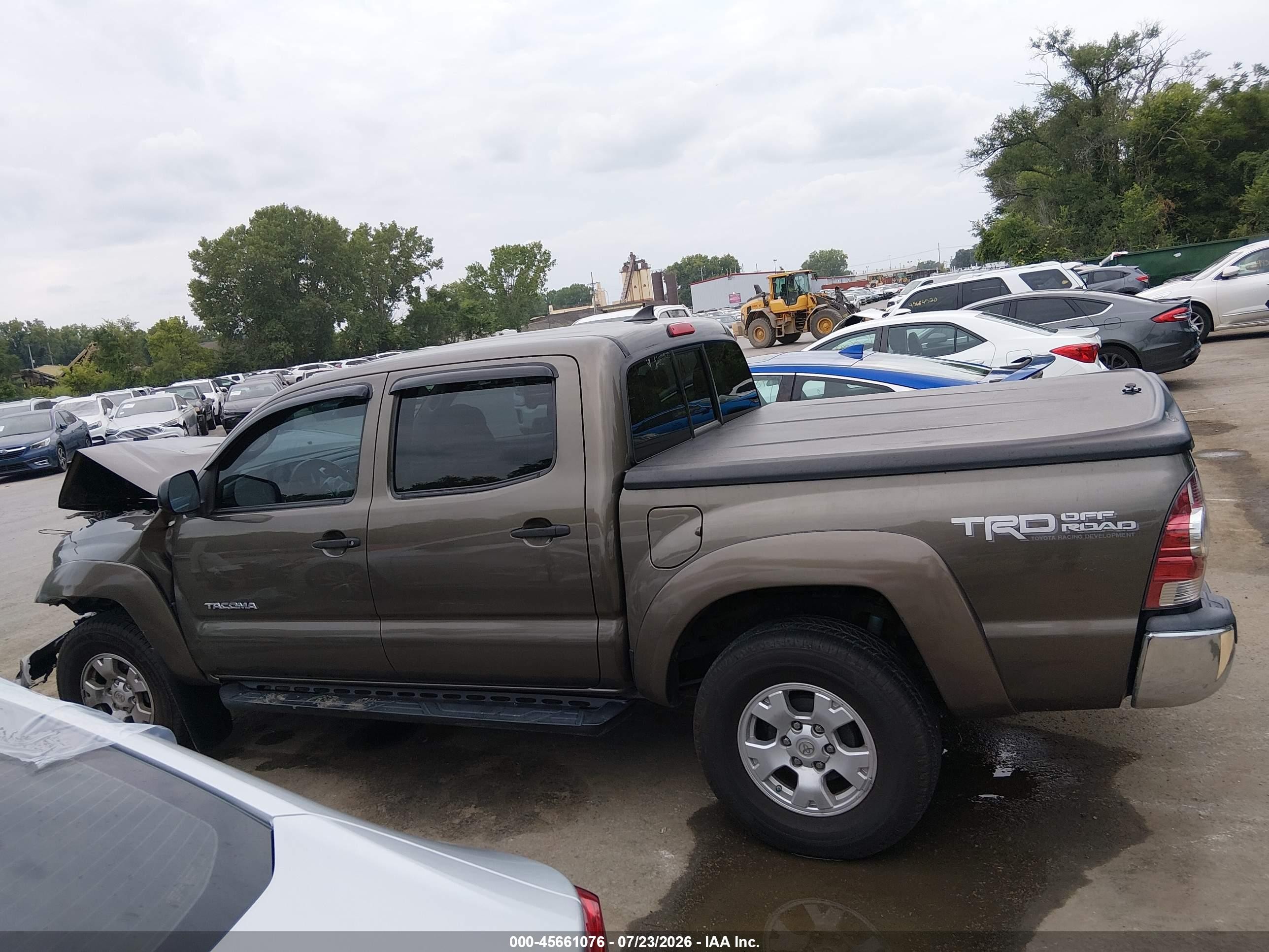 2012 Toyota Tacoma Base V6 Brown vin: 3TMLU4EN8CM101009