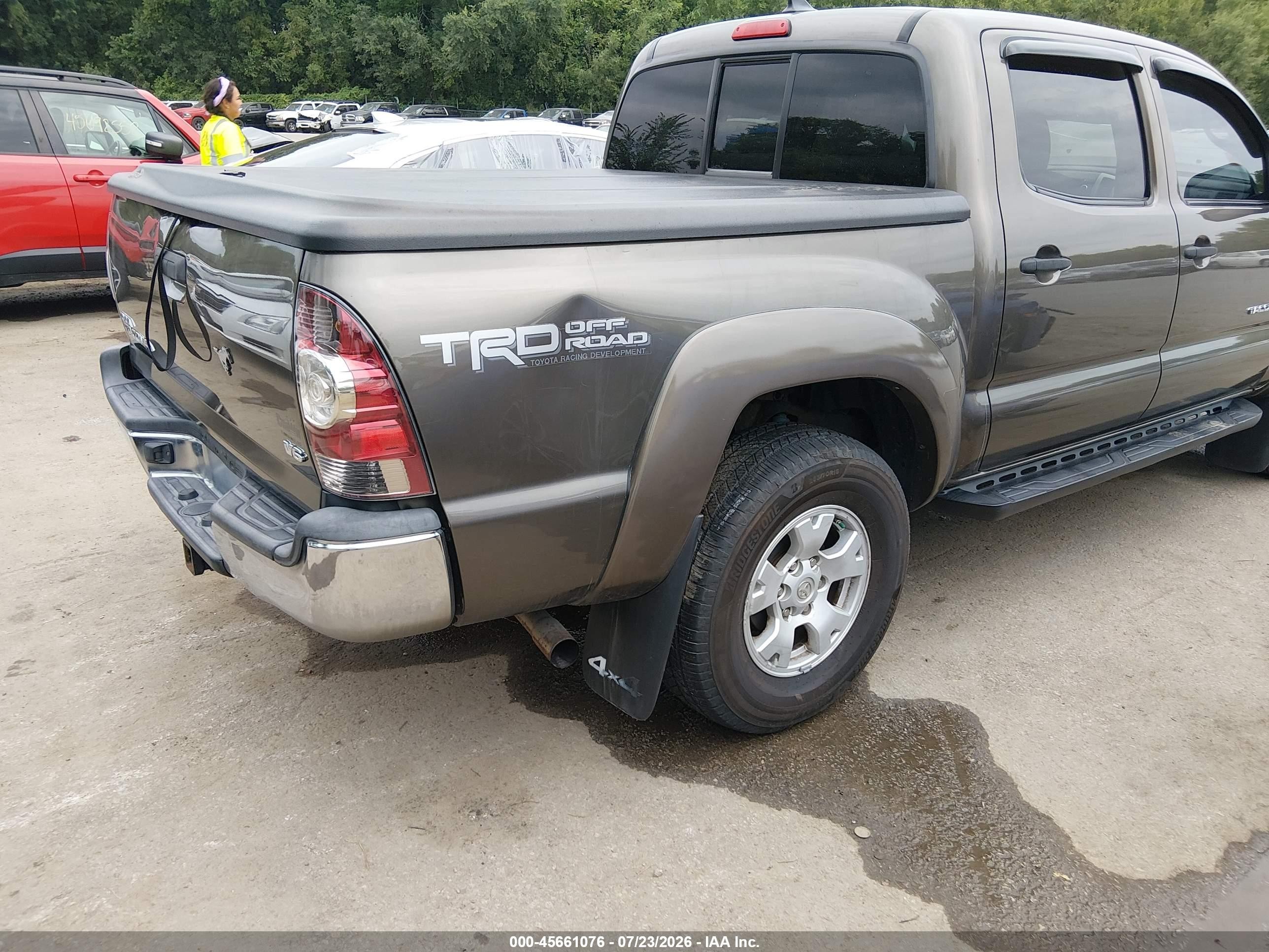 2012 Toyota Tacoma Base V6 Brown vin: 3TMLU4EN8CM101009