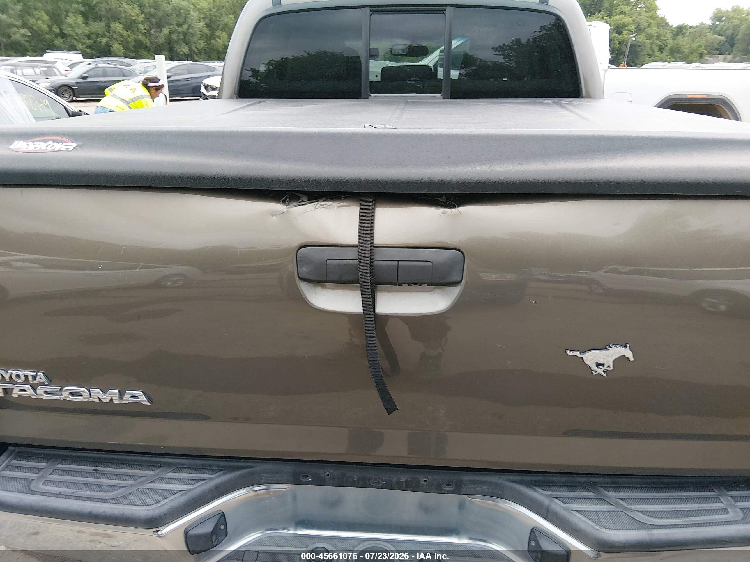 2012 Toyota Tacoma Base V6 Brown vin: 3TMLU4EN8CM101009