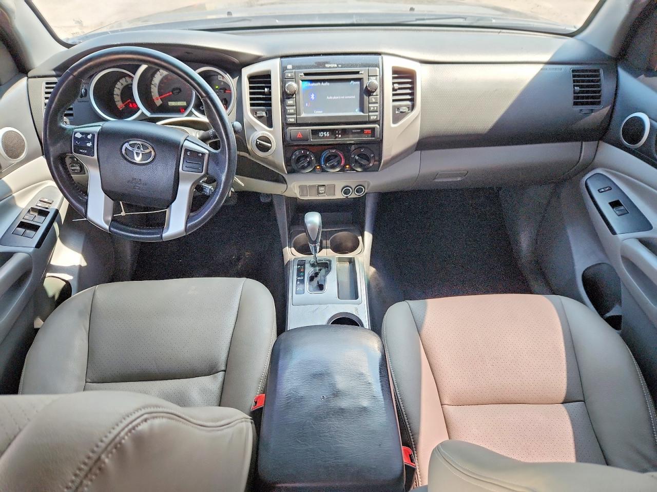 2013 Toyota Tacoma Double Cab Black vin: 3TMLU4EN8DM109953
