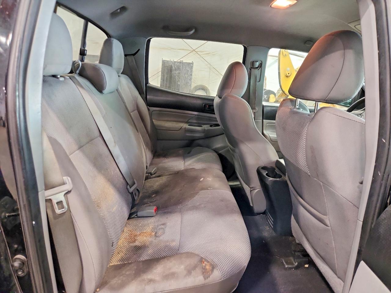 2013 Toyota Tacoma Double Cab Black vin: 3TMLU4EN8DM122587