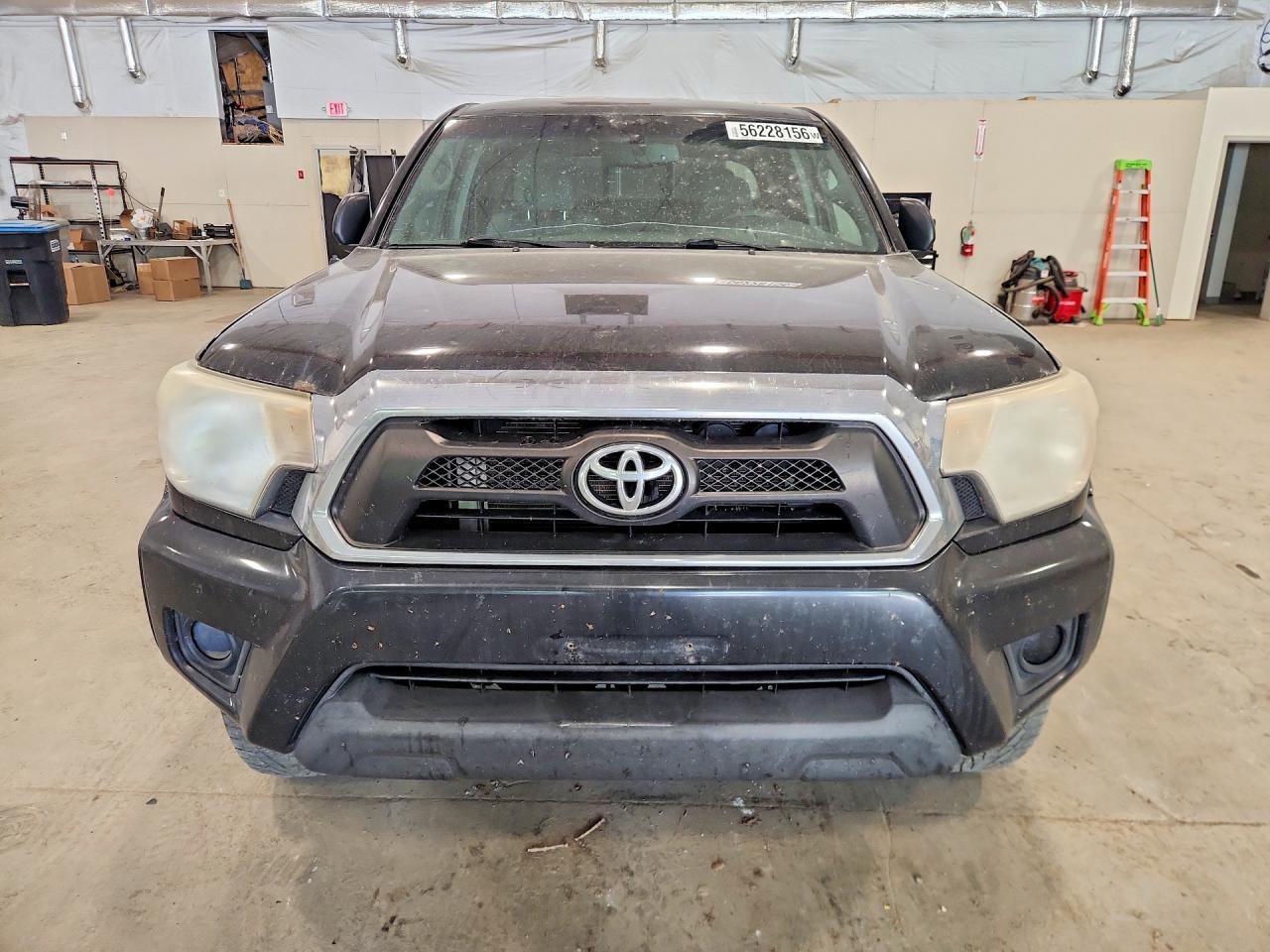 2013 Toyota Tacoma Double Cab Black vin: 3TMLU4EN8DM122587