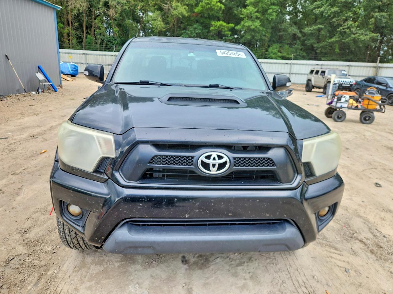 2014 Toyota Tacoma V6 Black vin: 3TMLU4EN8EM143618