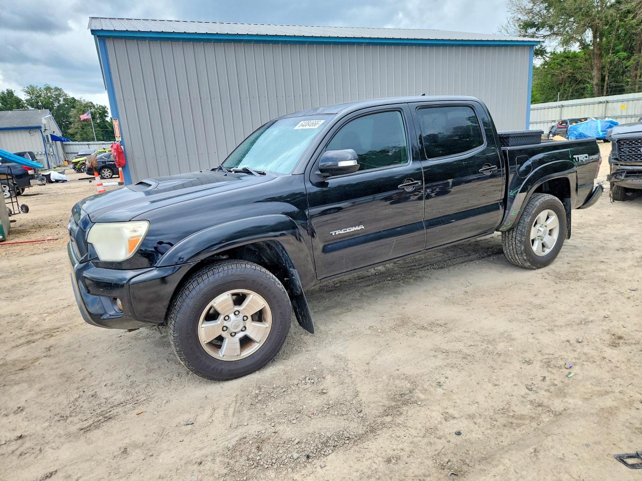 2014 Toyota Tacoma V6 Black vin: 3TMLU4EN8EM143618