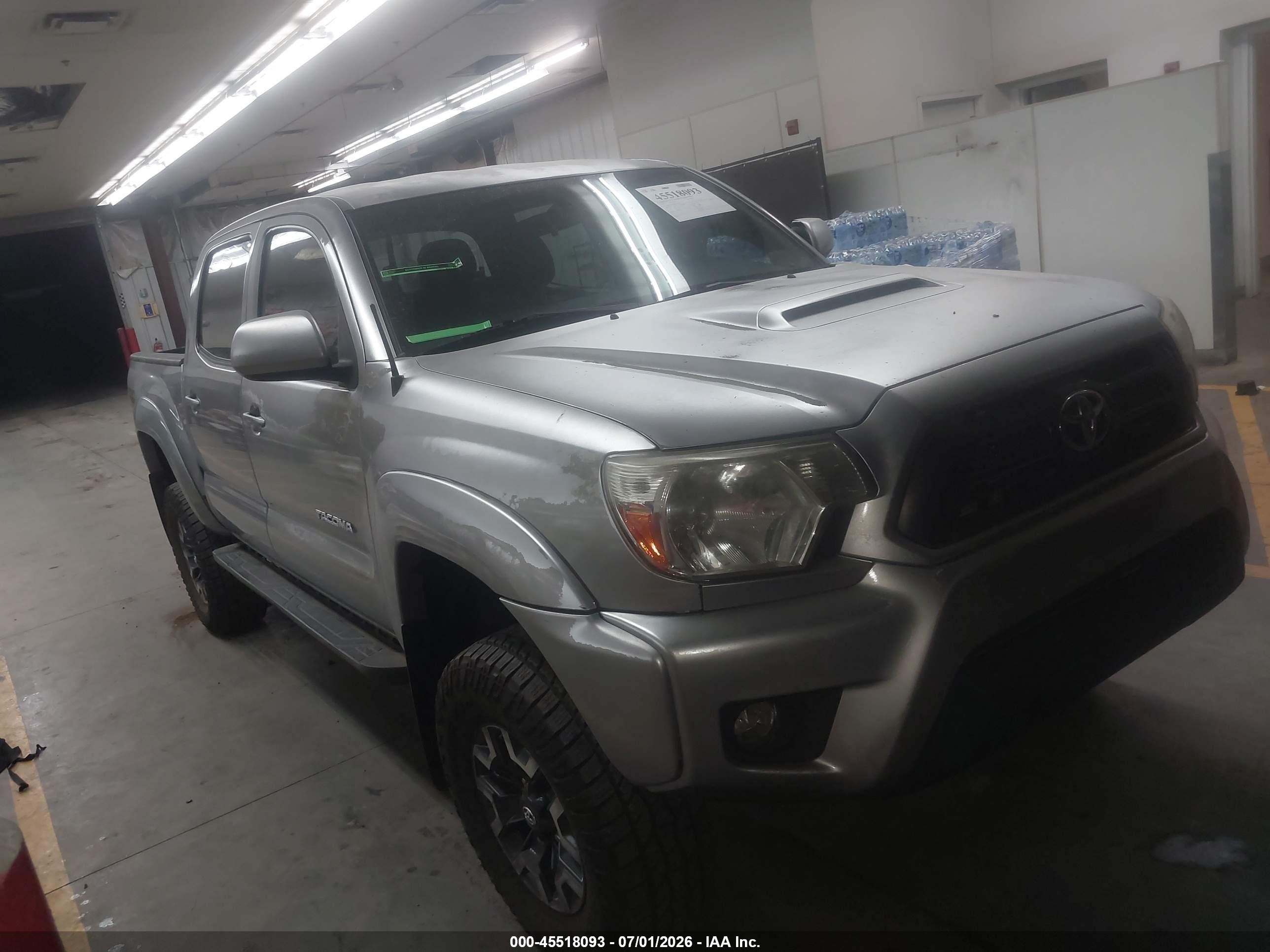 2014 Toyota Tacoma Base V6 Gray vin: 3TMLU4EN8EM145692