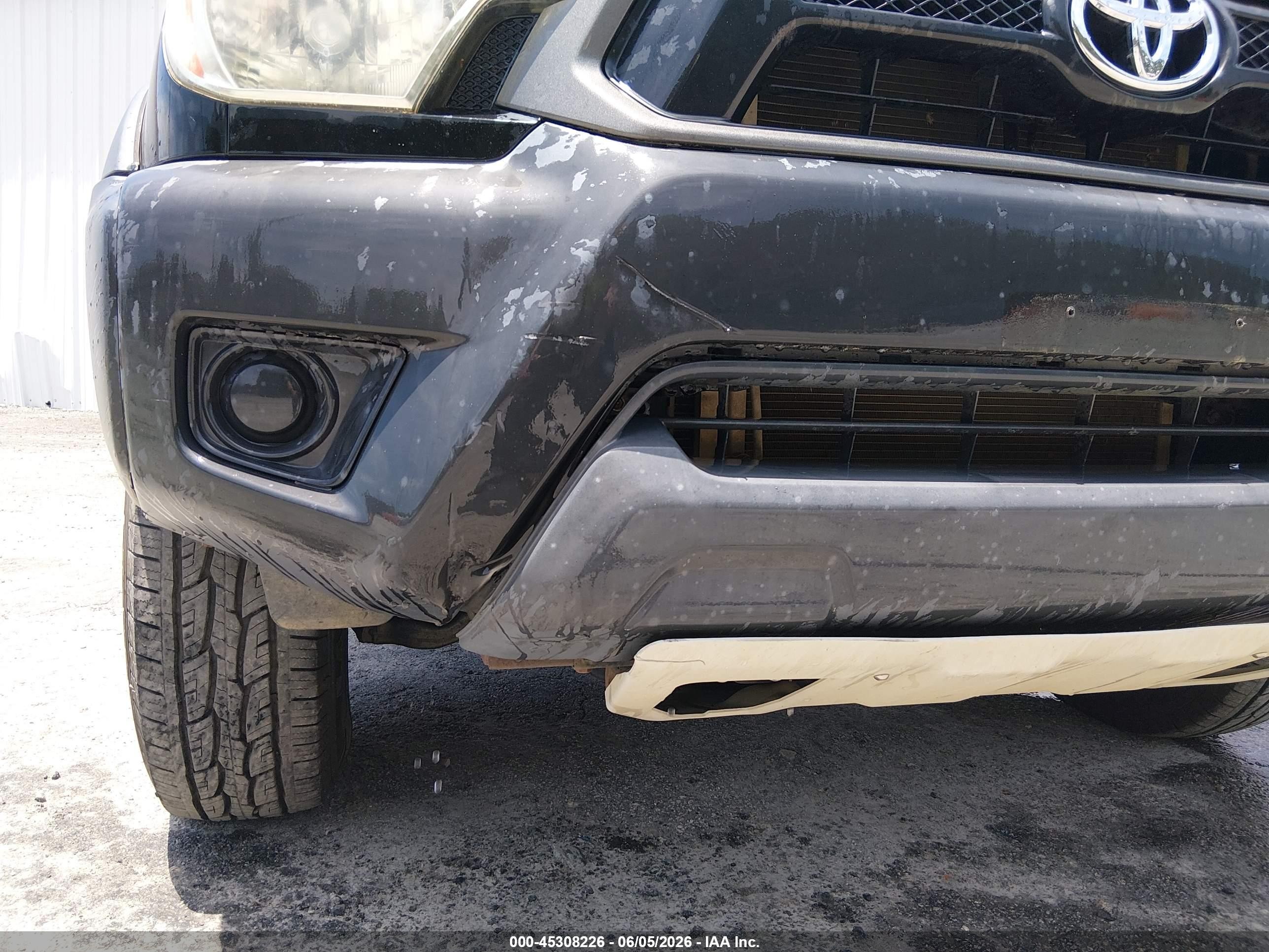 2014 Toyota Tacoma Base V6 Black vin: 3TMLU4EN8EM163058