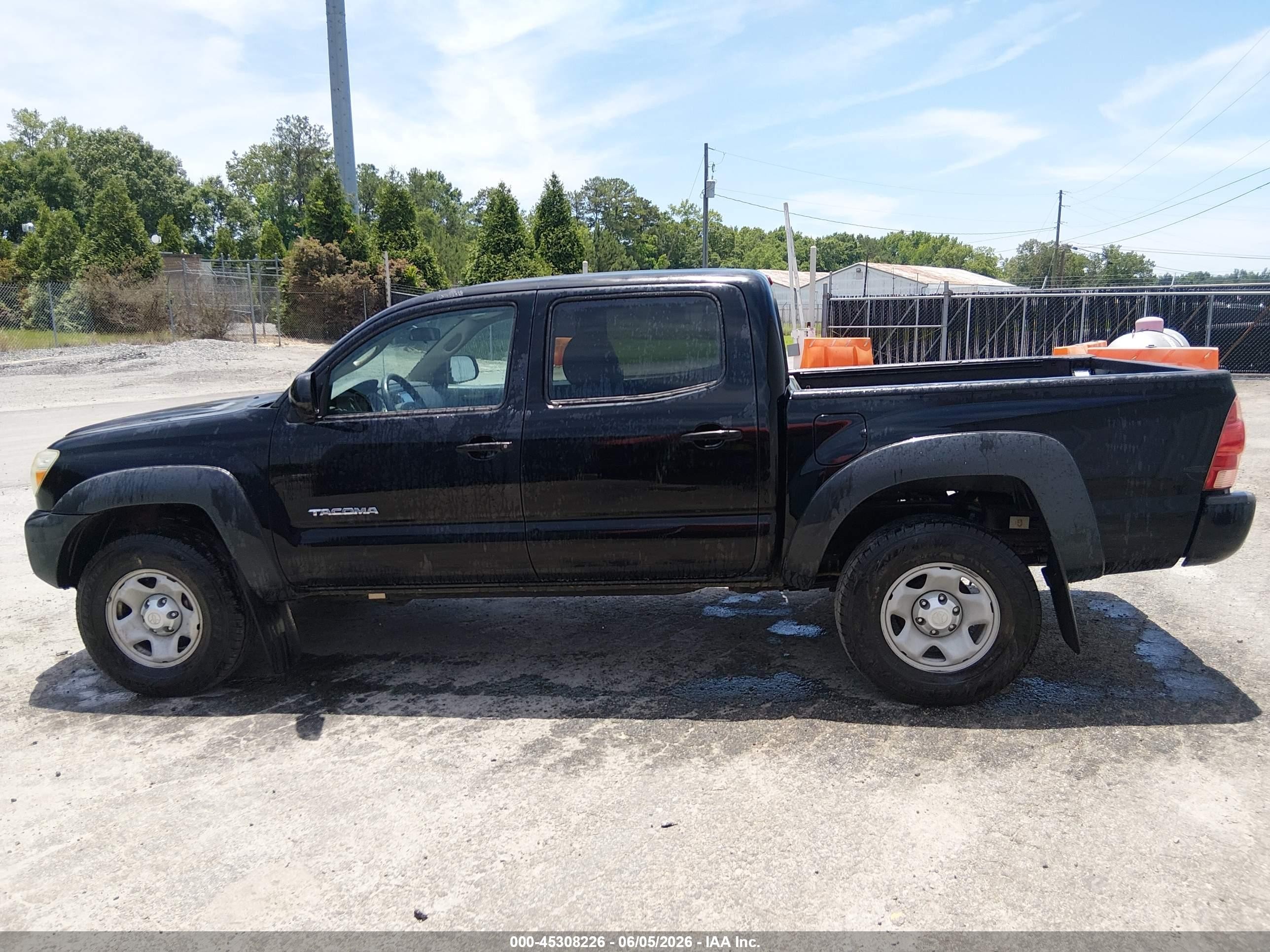 2014 Toyota Tacoma Base V6 Black vin: 3TMLU4EN8EM163058