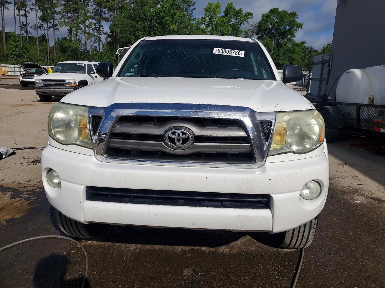 2010 Toyota Tacoma Double Cab White vin: 3TMLU4EN9AM039794