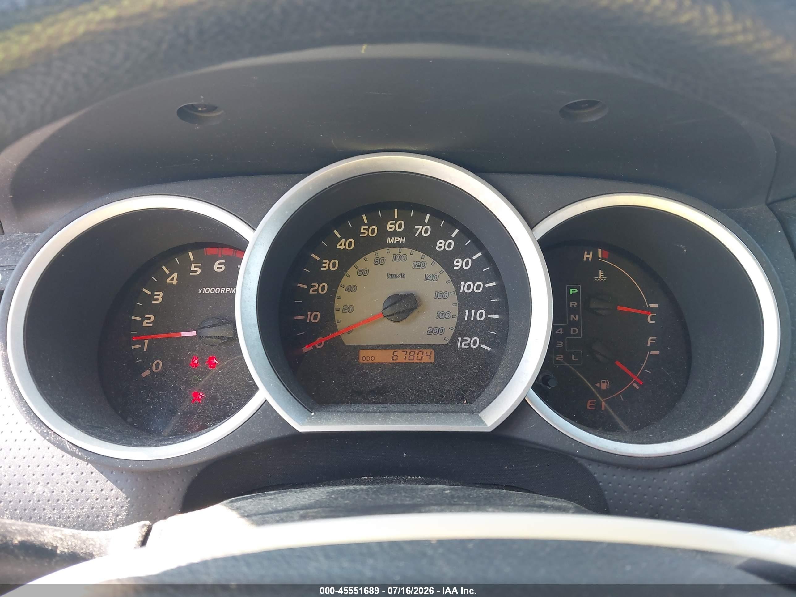 2010 Toyota Tacoma Base V6 Black vin: 3TMLU4EN9AM046826