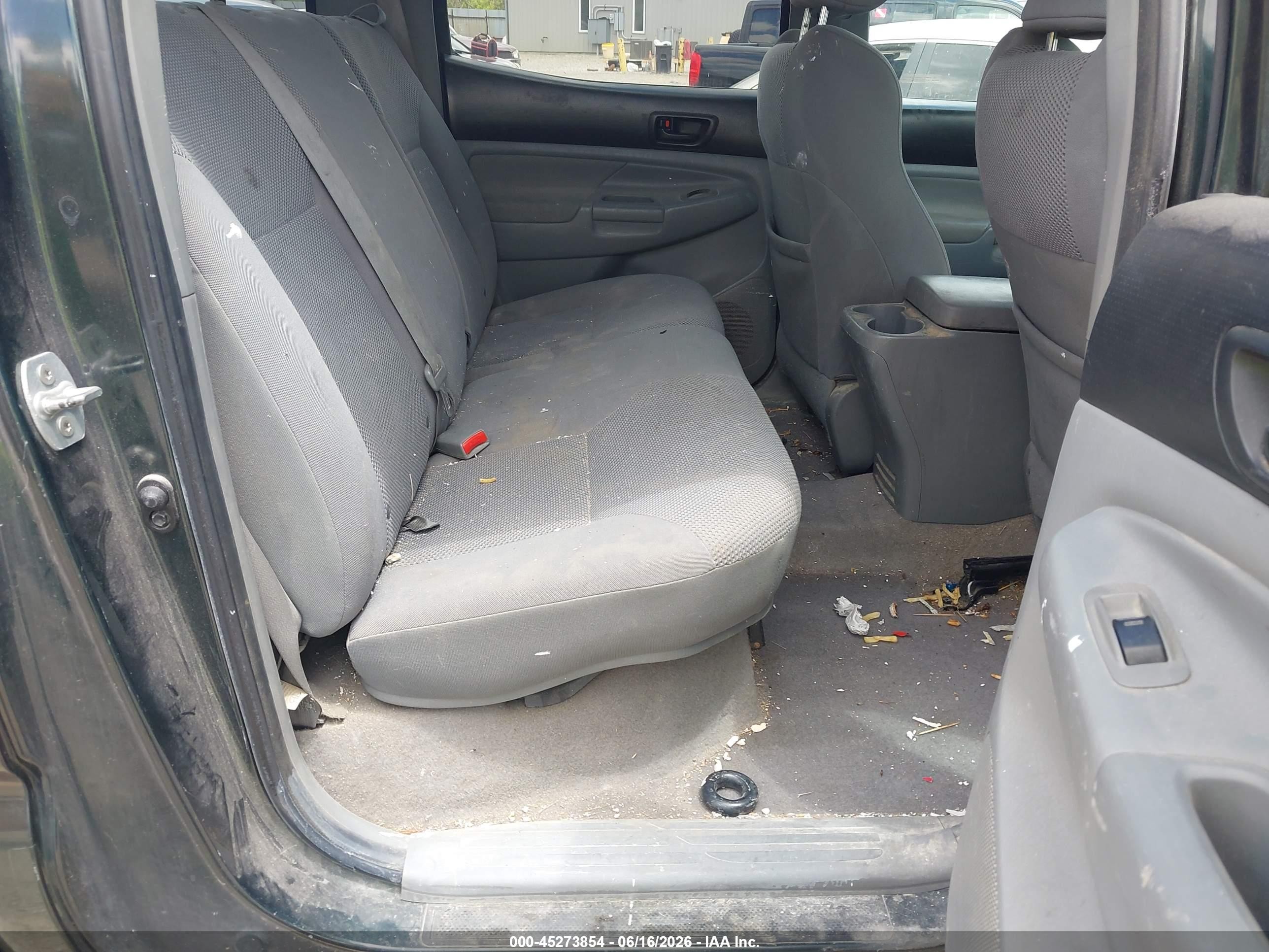 2010 Toyota Tacoma Base V6 Gray vin: 3TMLU4EN9AM052576