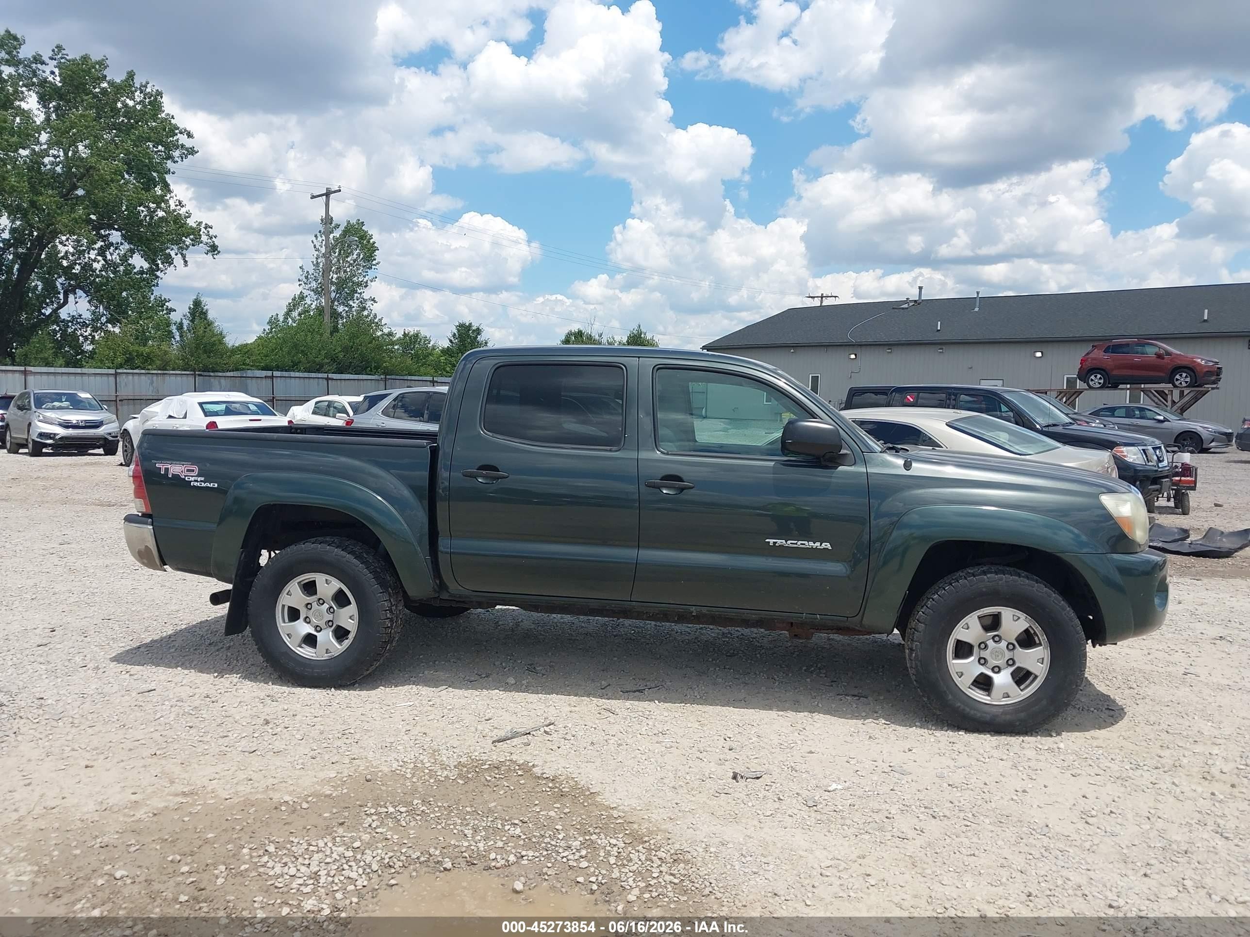 2010 Toyota Tacoma Base V6 Gray vin: 3TMLU4EN9AM052576
