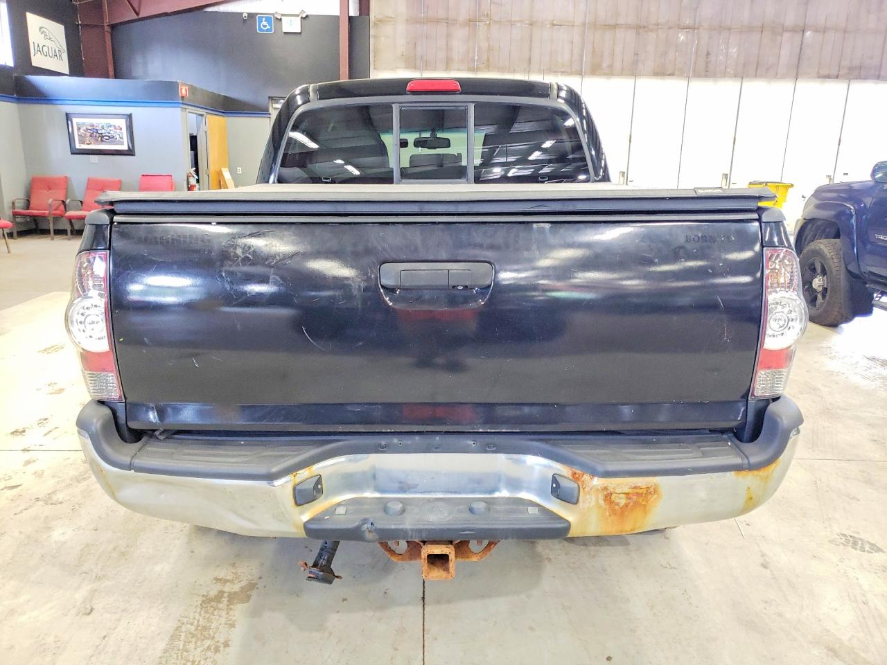 2011 Toyota Tacoma Double Cab Black vin: 3TMLU4EN9BM067693