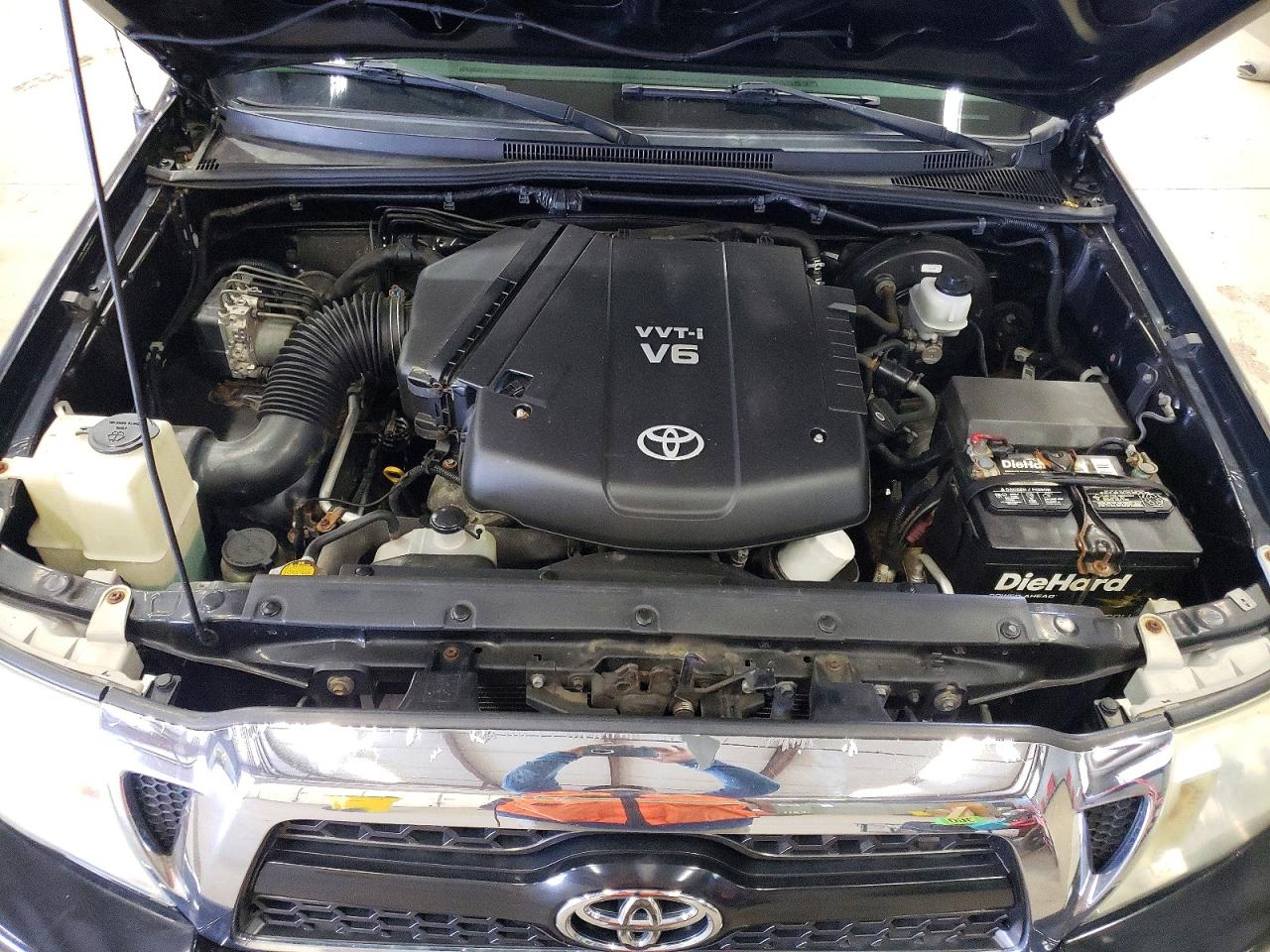 2011 Toyota Tacoma Double Cab Black vin: 3TMLU4EN9BM067693