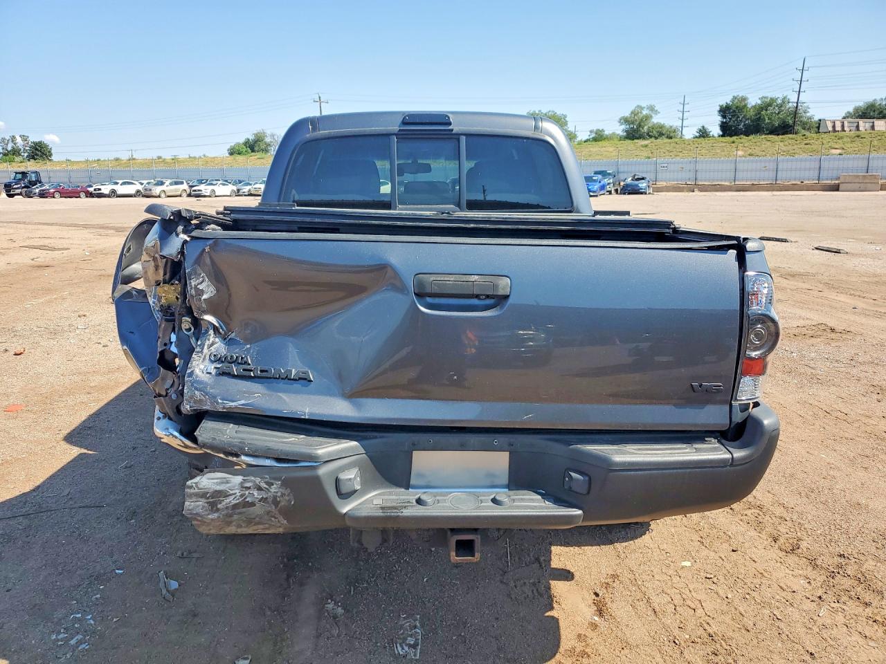 2011 Toyota Tacoma V6 Gray vin: 3TMLU4EN9BM078323