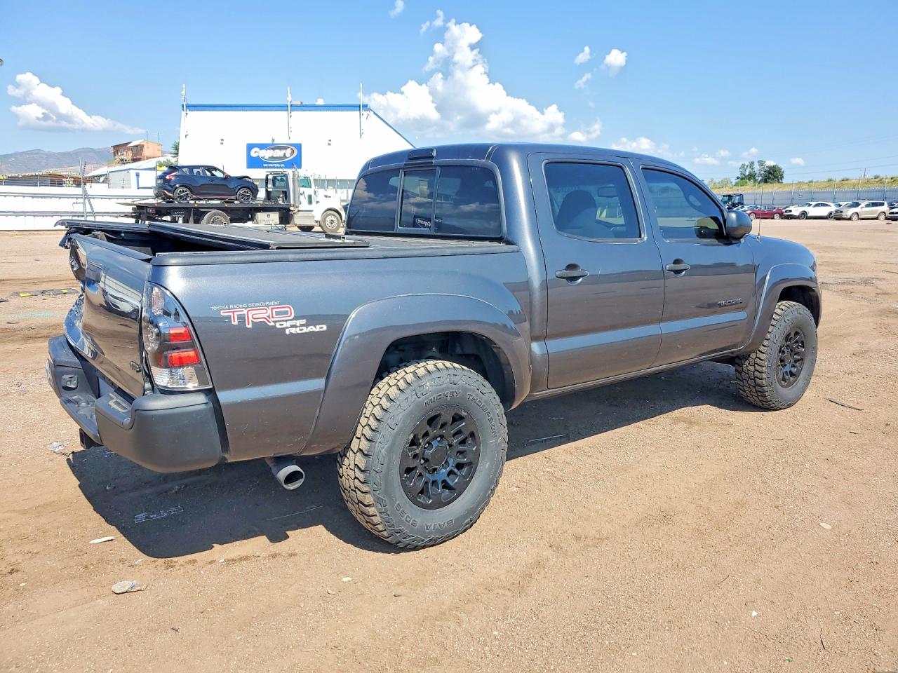 2011 Toyota Tacoma V6 Gray vin: 3TMLU4EN9BM078323