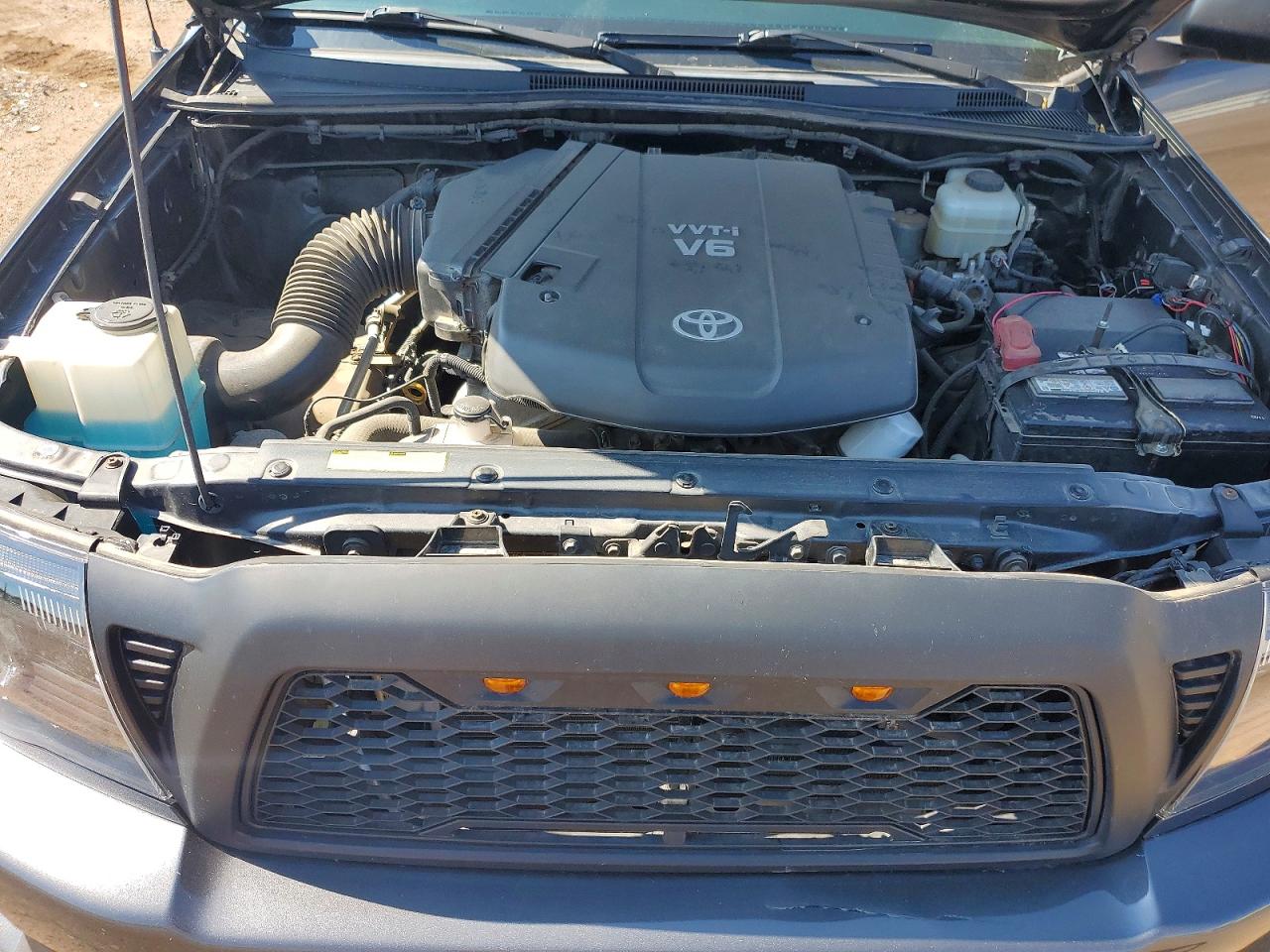 2011 Toyota Tacoma V6 Gray vin: 3TMLU4EN9BM078323