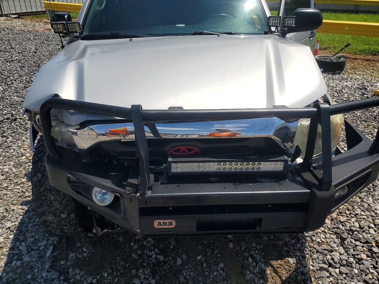 2012 Toyota Tacoma Double Cab Серебряный vin: 3TMLU4EN9CM082017
