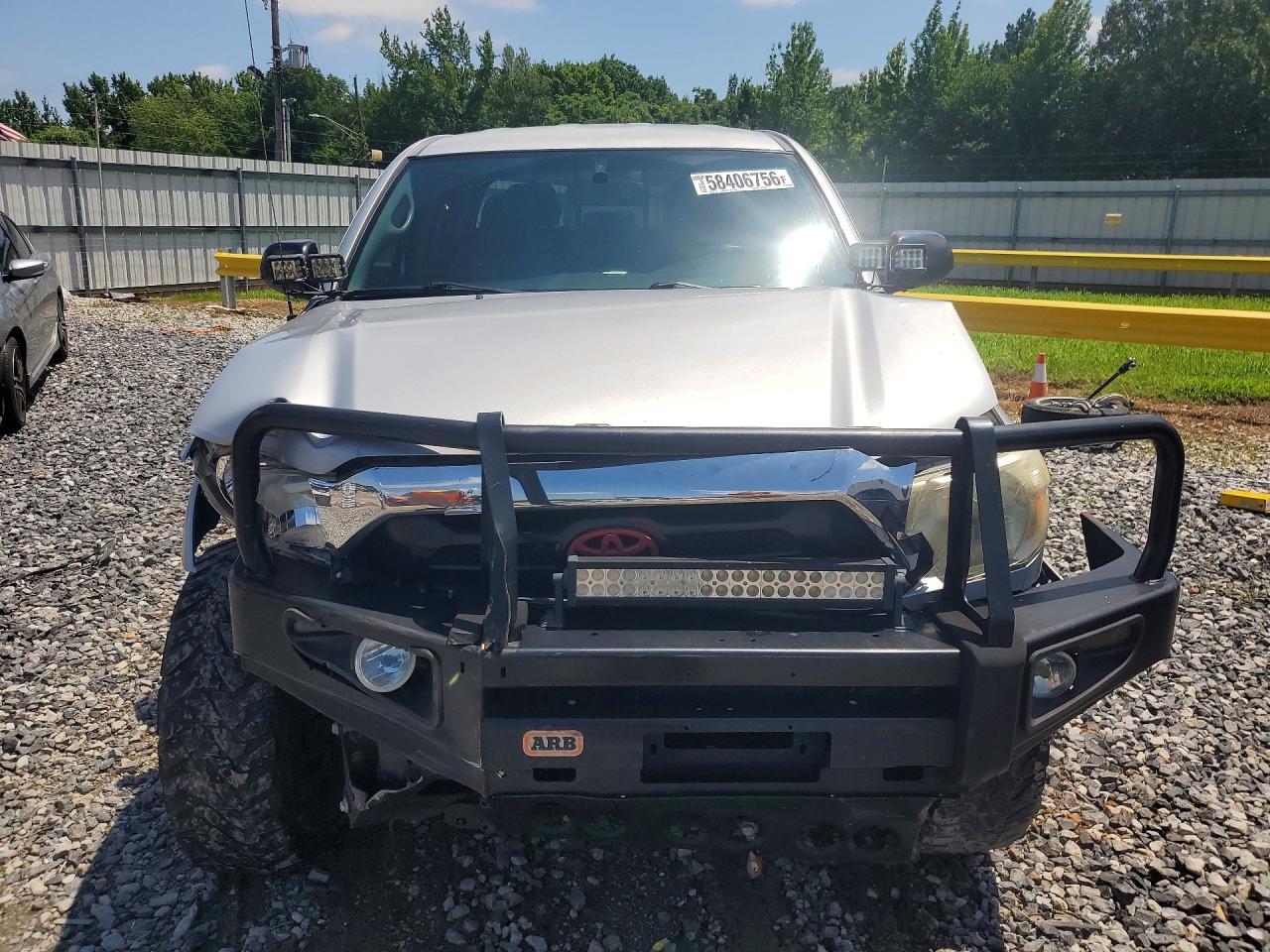 2012 Toyota Tacoma Double Cab Серебряный vin: 3TMLU4EN9CM082017