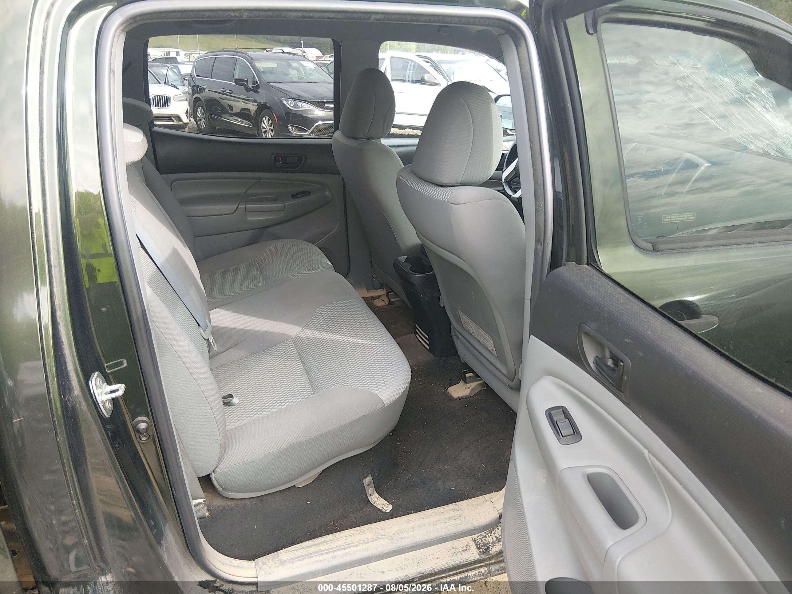 2012 Toyota Tacoma Base V6 Green vin: 3TMLU4EN9CM101746