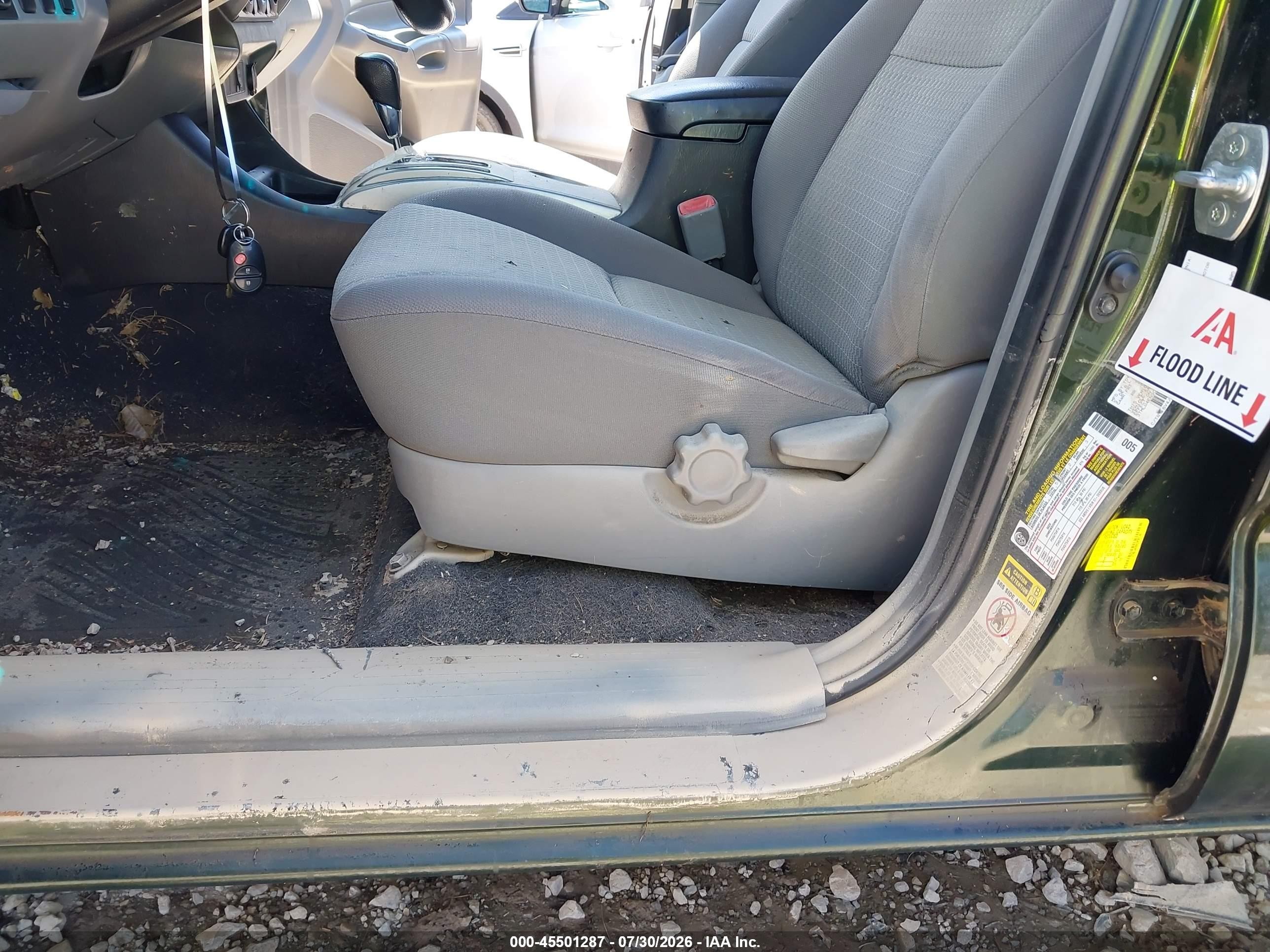 2012 Toyota Tacoma Base V6 Green vin: 3TMLU4EN9CM101746