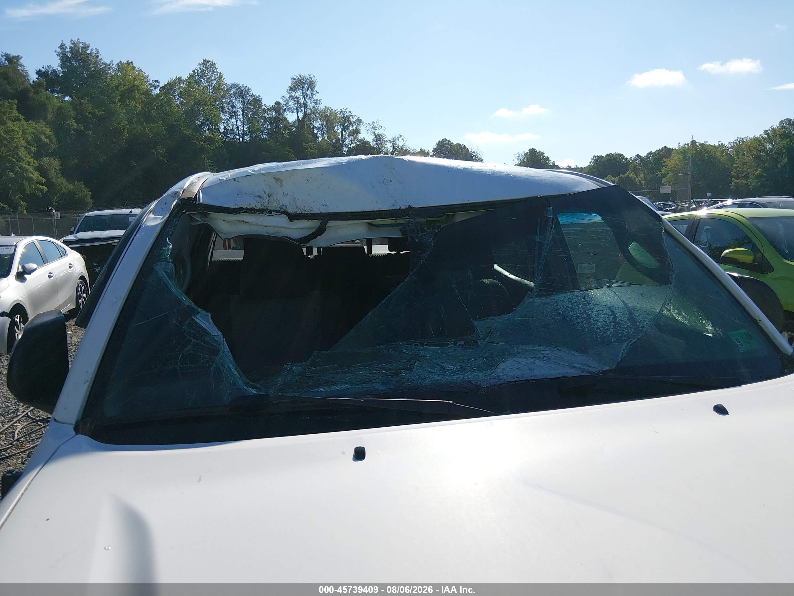 2013 Toyota Tacoma Base V6 White vin: 3TMLU4EN9DM111033