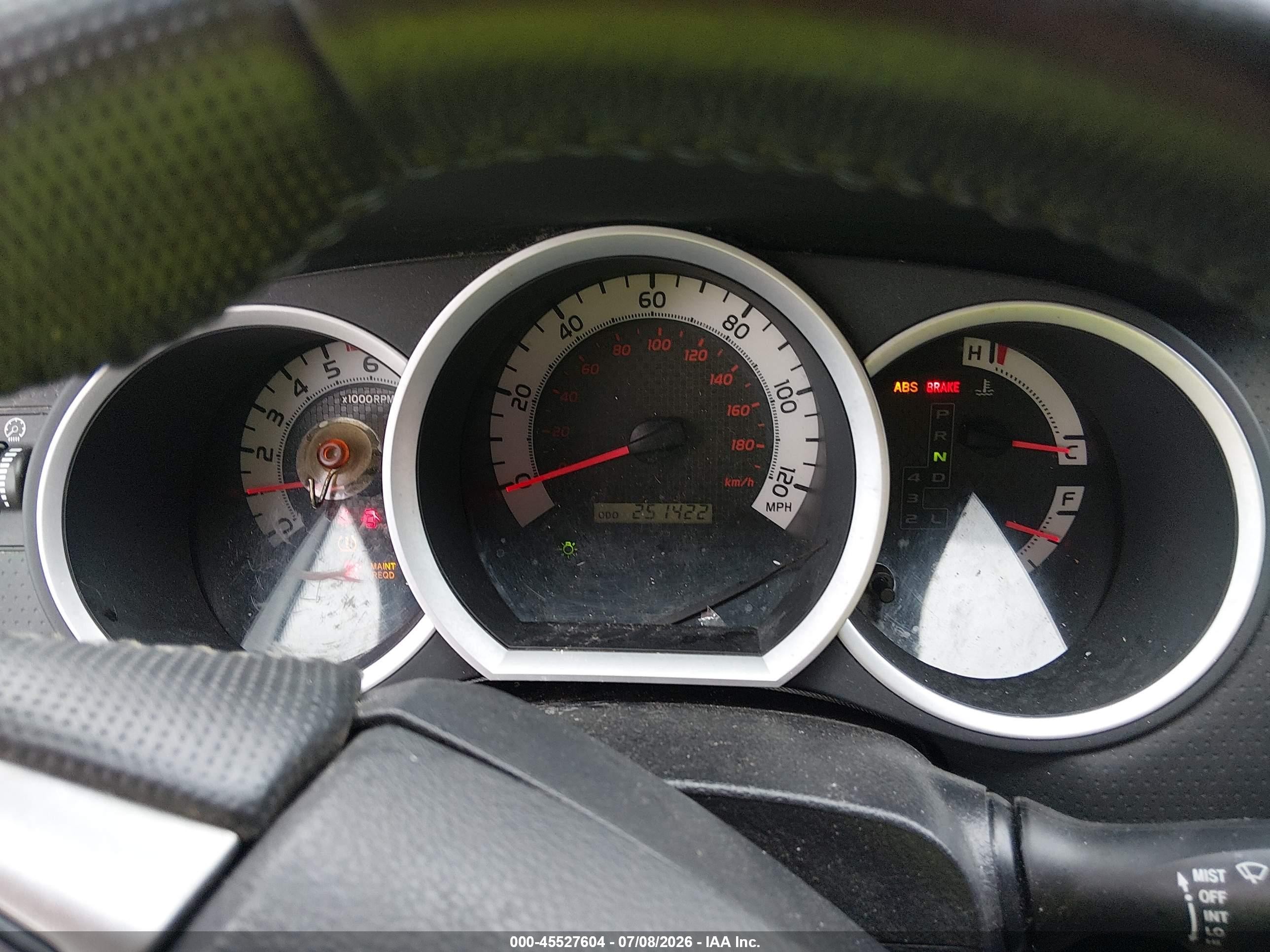 2013 Toyota Tacoma Base V6 Gray vin: 3TMLU4EN9DM119441