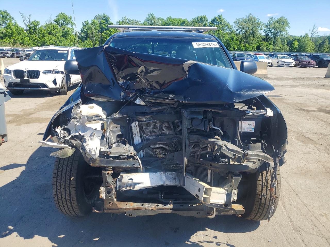 2013 Toyota Tacoma Double Cab Черный vin: 3TMLU4EN9DM128477