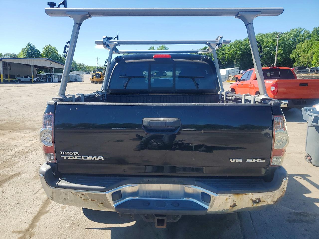 2013 Toyota Tacoma Double Cab Черный vin: 3TMLU4EN9DM128477
