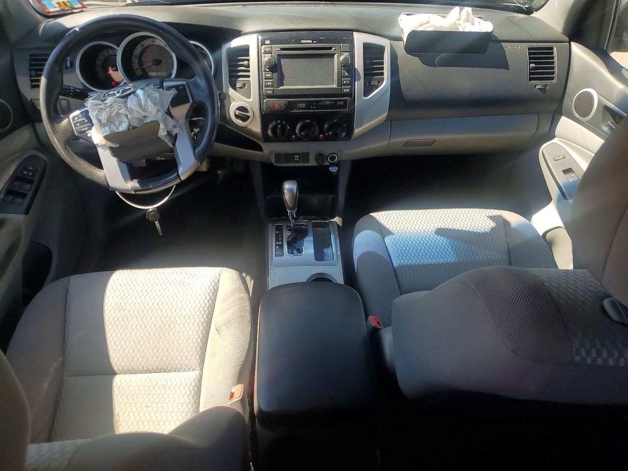 2013 Toyota Tacoma Double Cab Черный vin: 3TMLU4EN9DM128477
