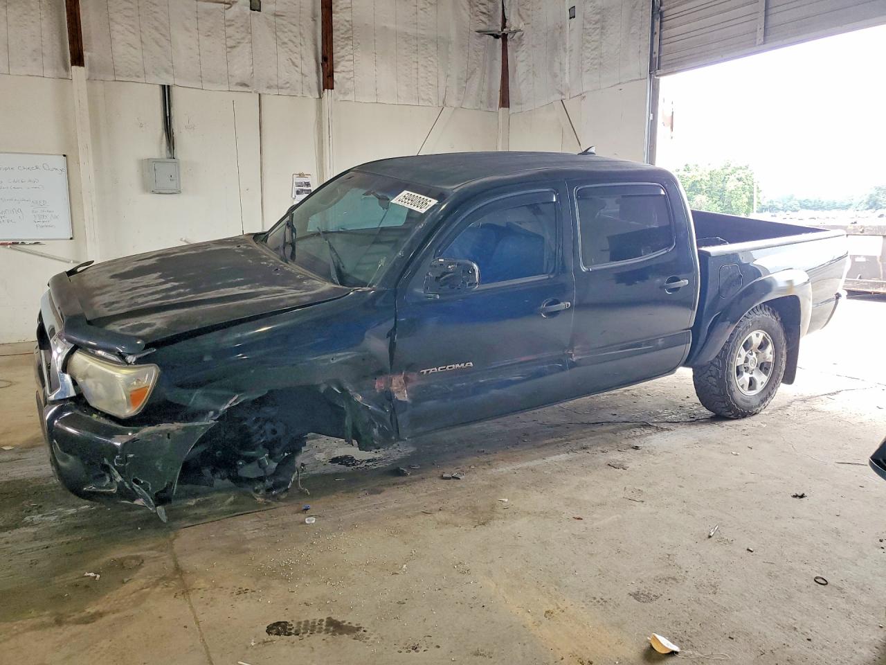 2015 Toyota Tacoma V6 Black vin: 3TMLU4EN9FM167900