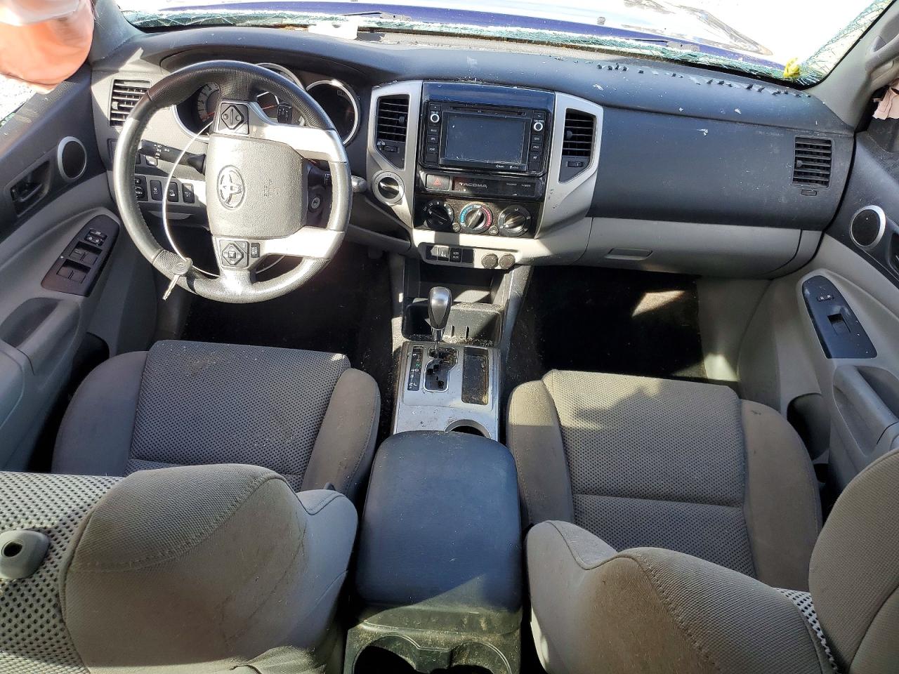 2015 Toyota Tacoma V6 Blue vin: 3TMLU4EN9FM171753
