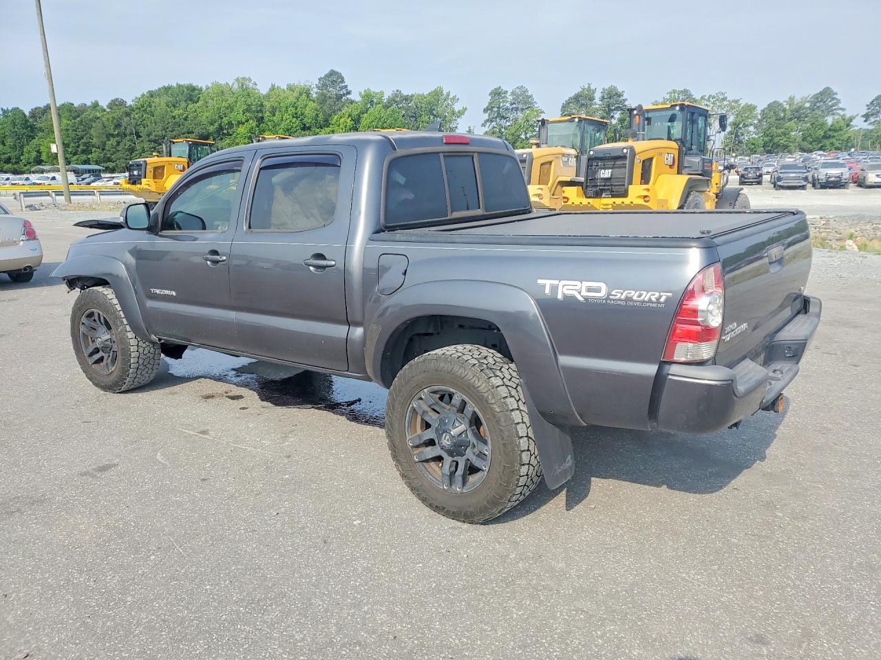 2015 Toyota Tacoma V6 Gray vin: 3TMLU4EN9FM185328