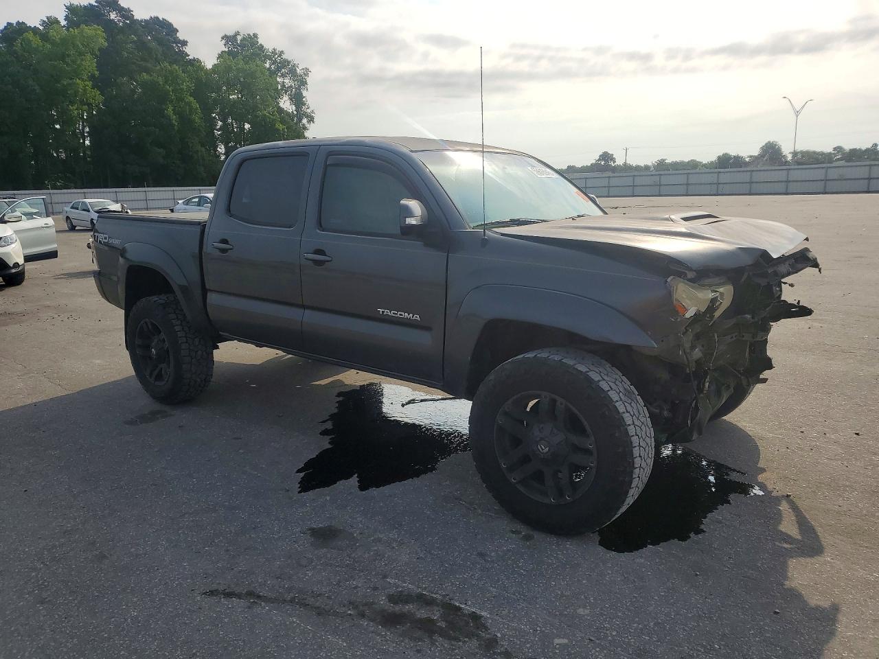 2015 Toyota Tacoma V6 Gray vin: 3TMLU4EN9FM185328
