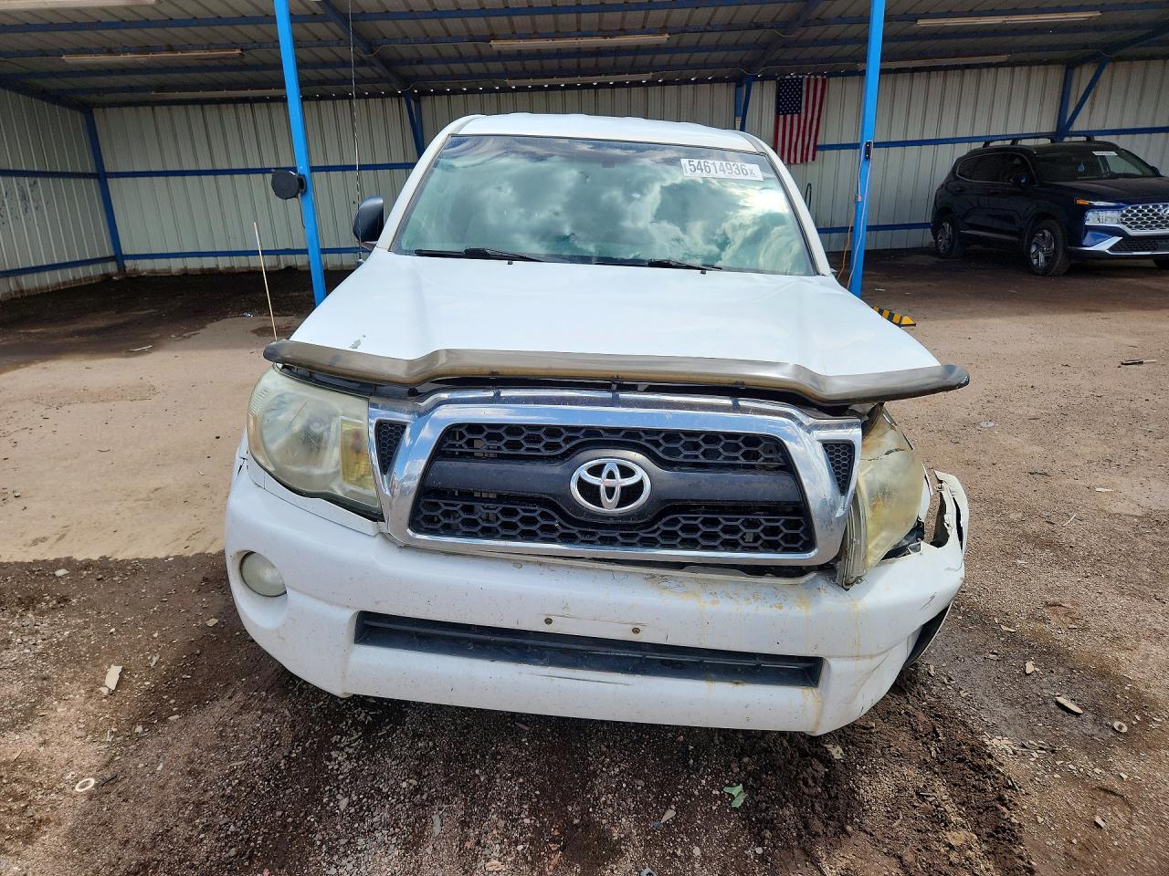 2011 Toyota Tacoma Double Cab White vin: 3TMLU4ENXBM073244