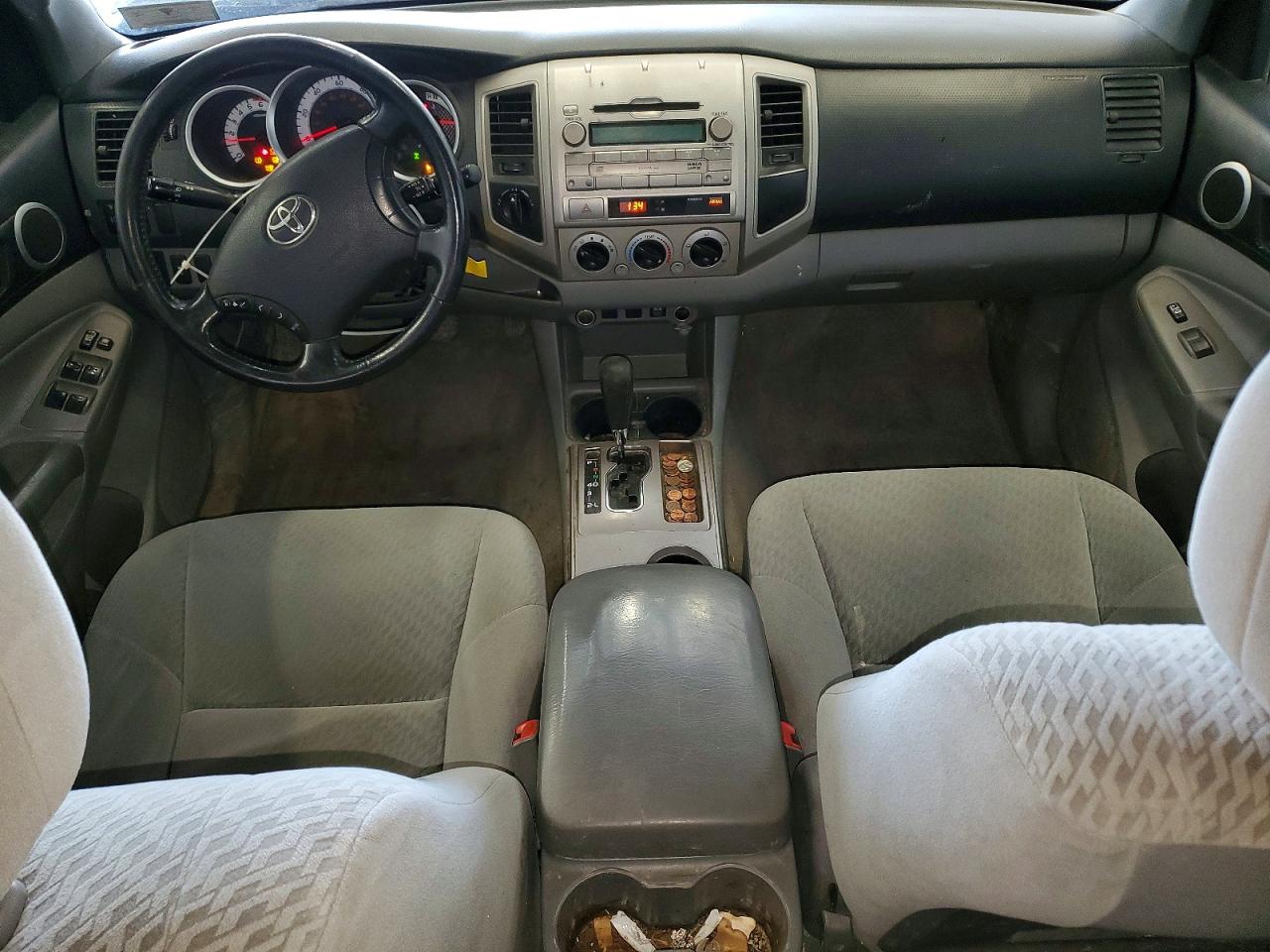 2011 Toyota Tacoma Double Cab Gray vin: 3TMLU4ENXBM080954
