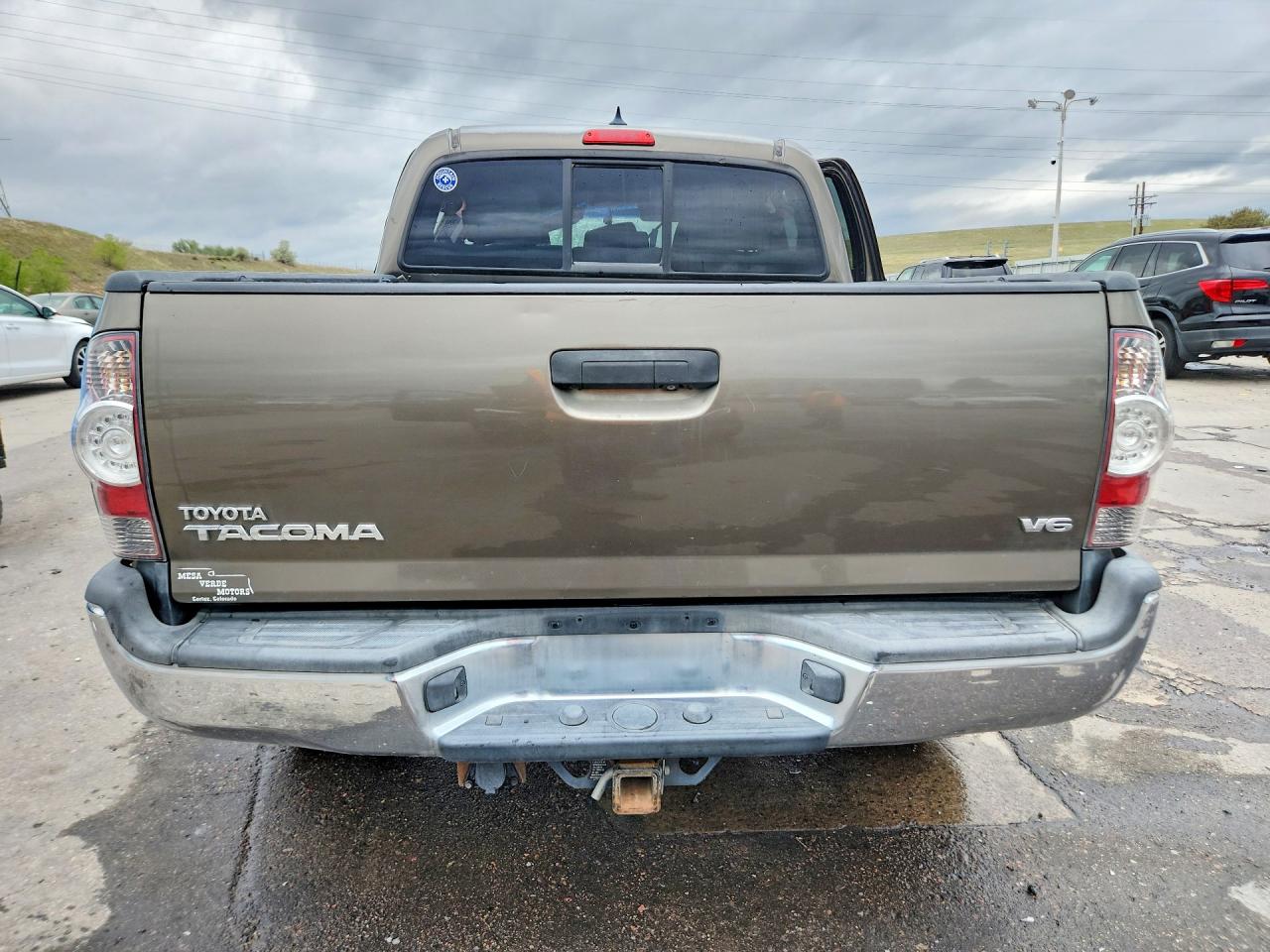 2012 Toyota Tacoma Double Cab Brown vin: 3TMLU4ENXCM086593