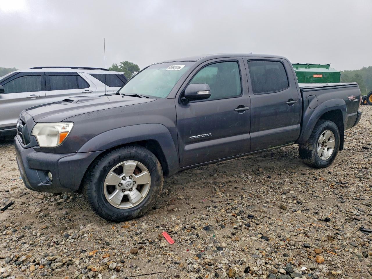 2012 Toyota Tacoma V6 Gray vin: 3TMLU4ENXCM103103