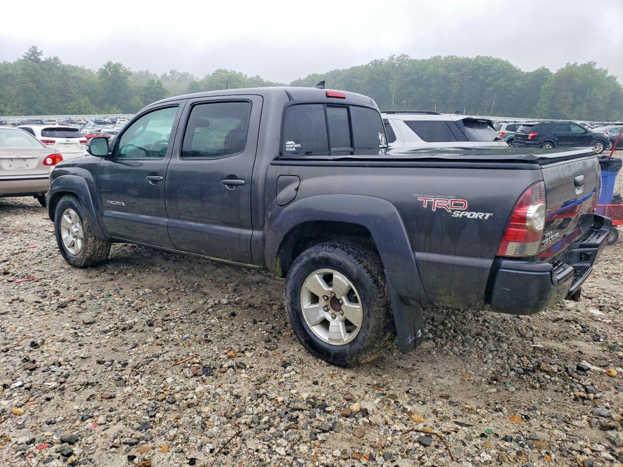 2012 Toyota Tacoma V6 Gray vin: 3TMLU4ENXCM103103