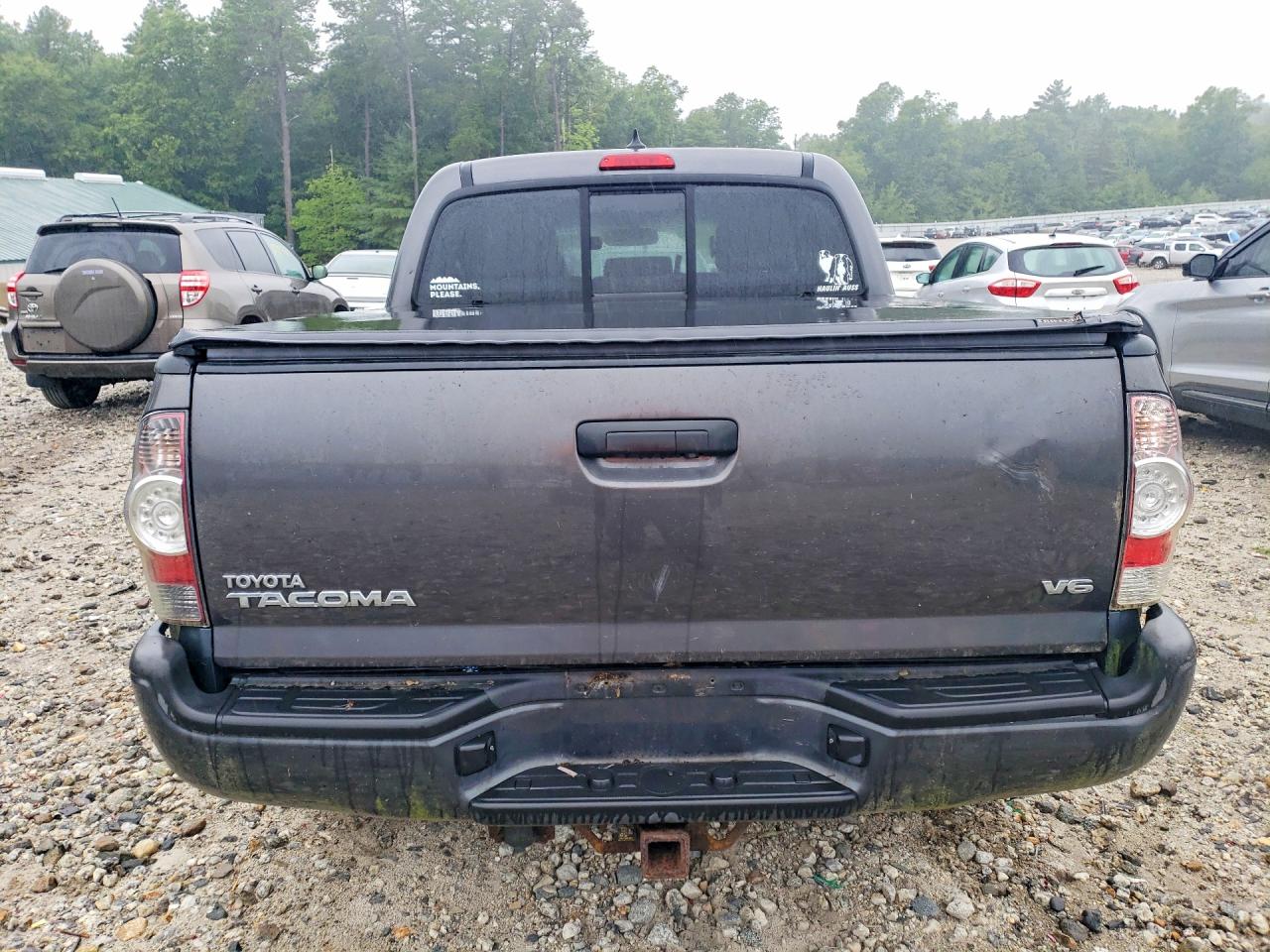 2012 Toyota Tacoma V6 Gray vin: 3TMLU4ENXCM103103