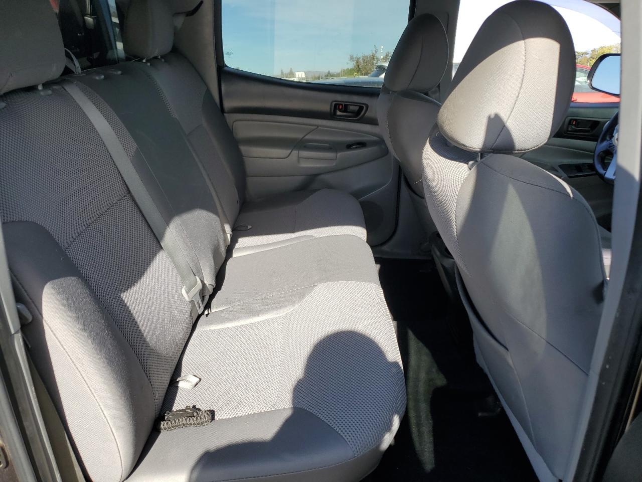 2013 Toyota Tacoma Double Cab Gray vin: 3TMLU4ENXDM111817