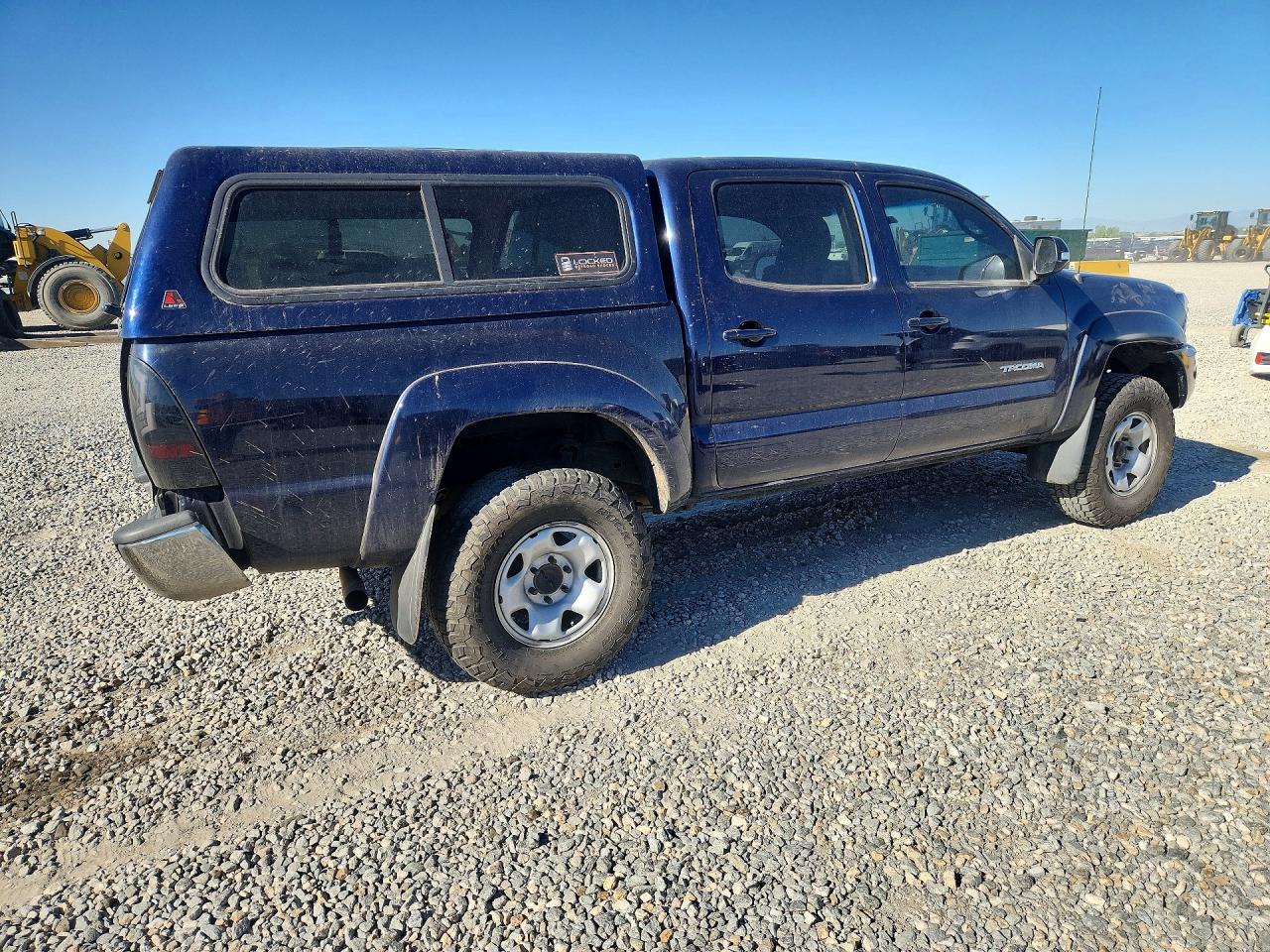2013 Toyota Tacoma Double Cab Blue vin: 3TMLU4ENXDM119657