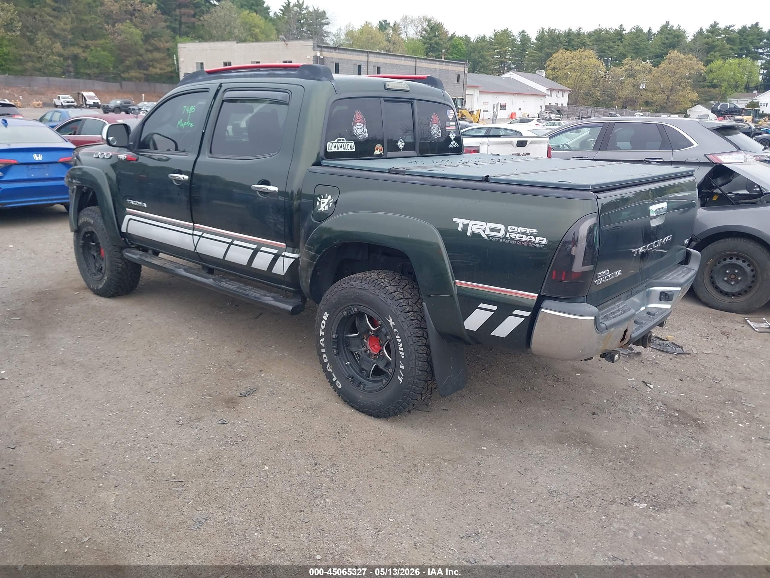 2013 Toyota Tacoma Base V6 Black vin: 3TMLU4ENXDM123546