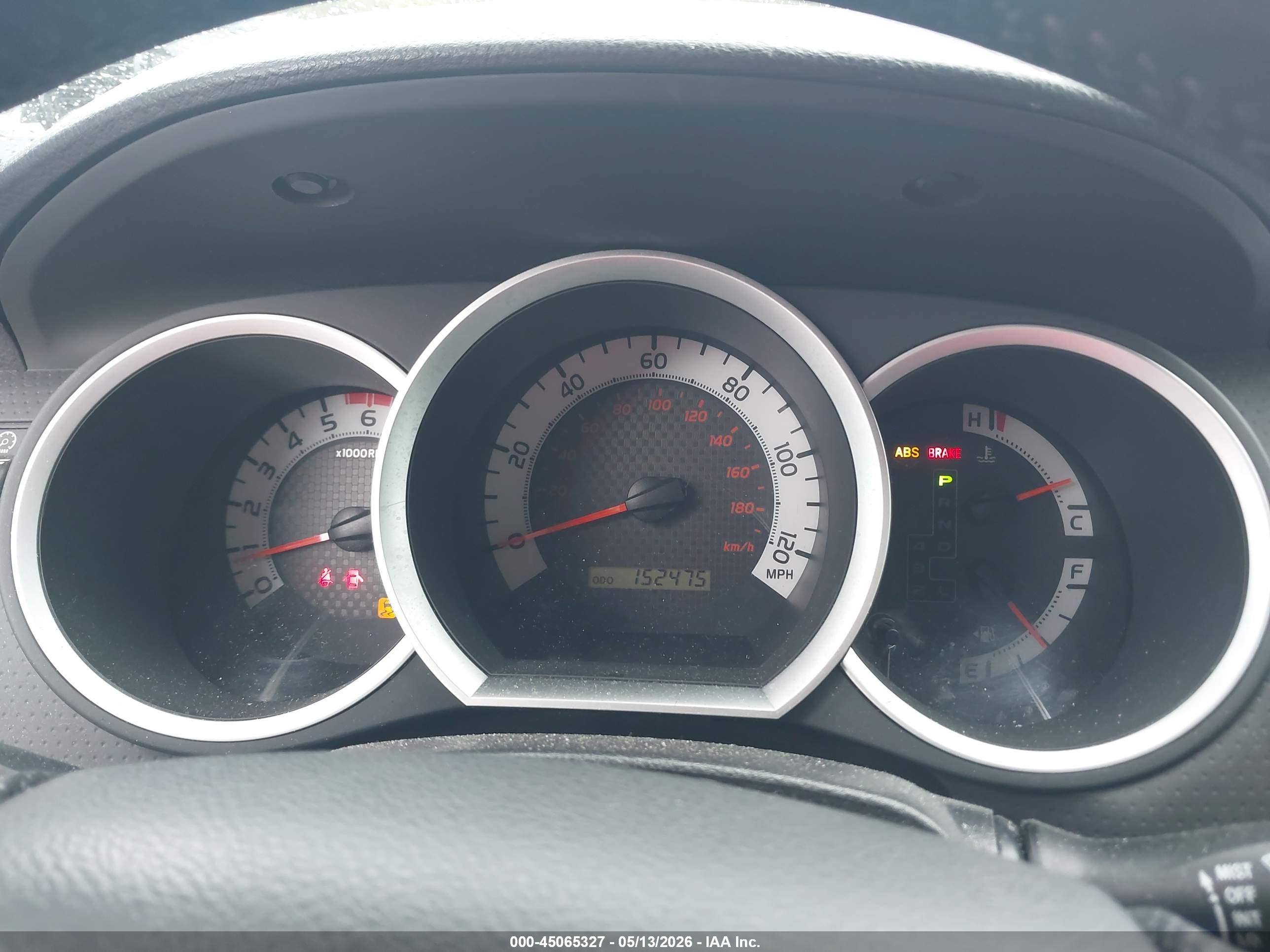 2013 Toyota Tacoma Base V6 Black vin: 3TMLU4ENXDM123546