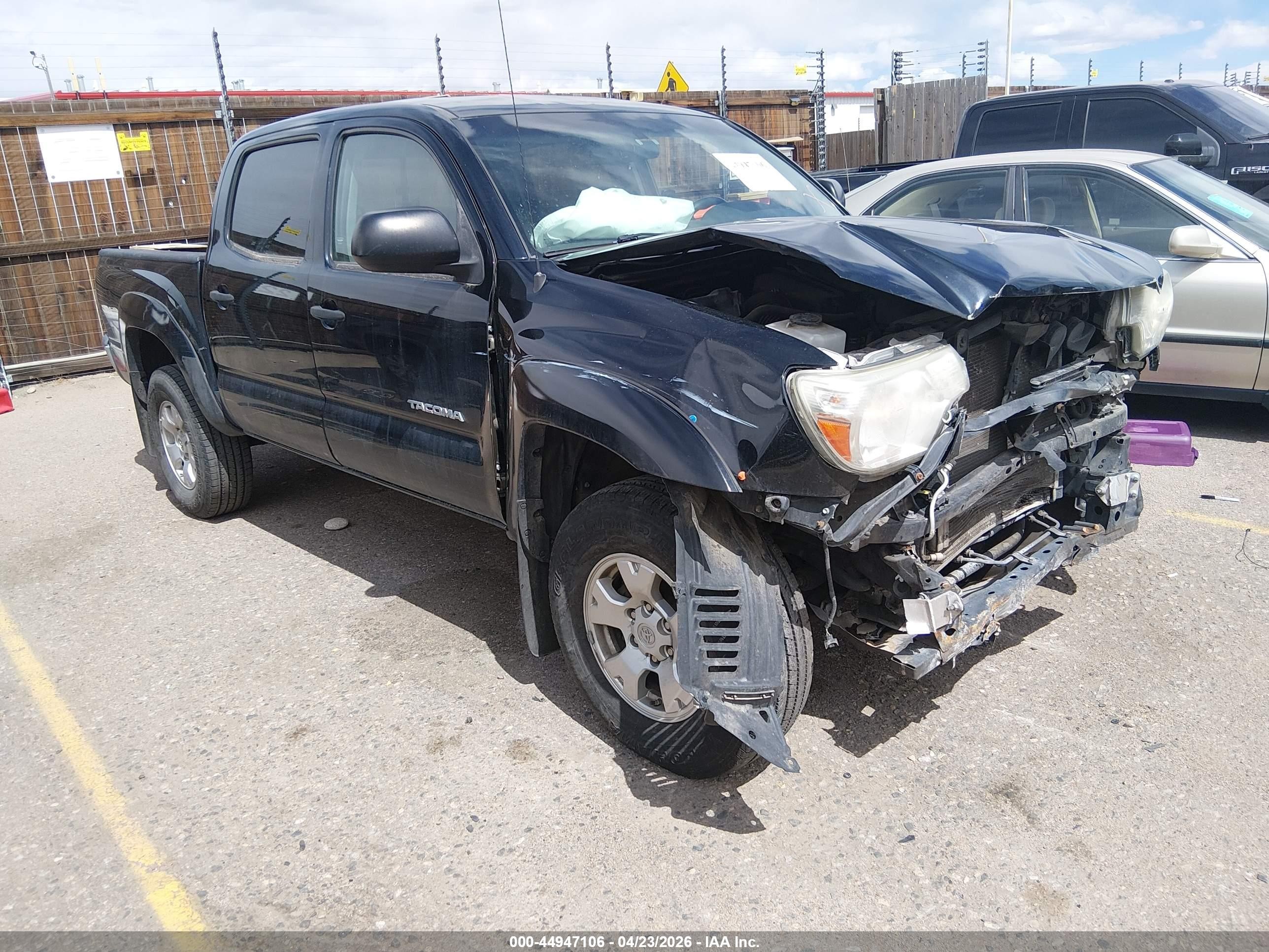 2014 Toyota Tacoma Base V6 Black vin: 3TMLU4ENXEM161960