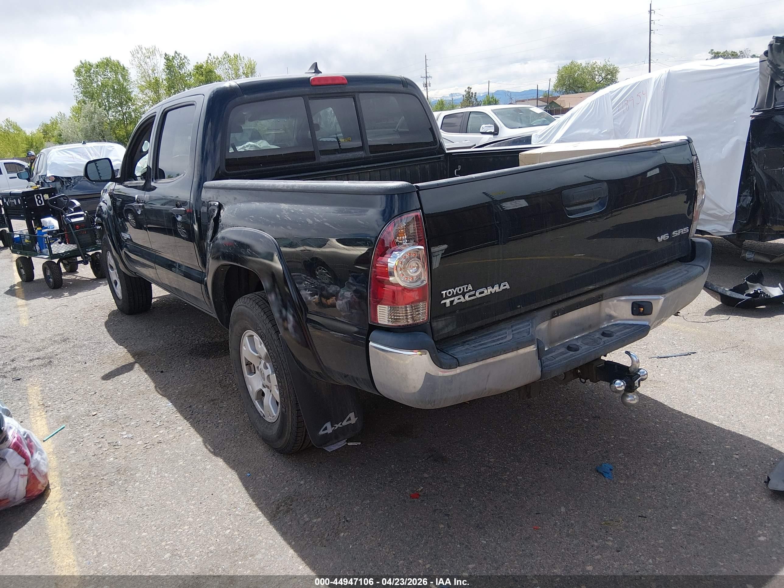 2014 Toyota Tacoma Base V6 Black vin: 3TMLU4ENXEM161960
