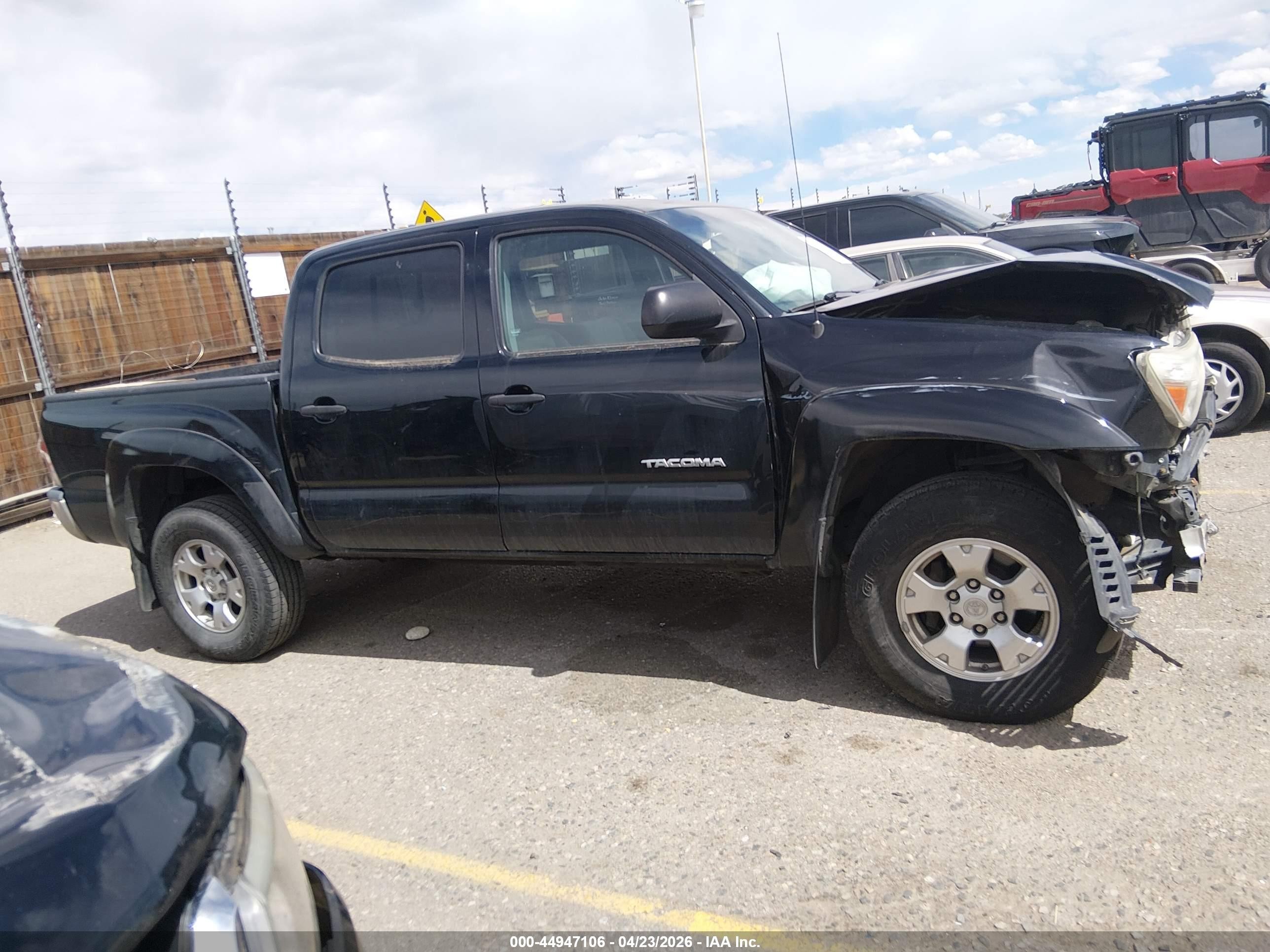 2014 Toyota Tacoma Base V6 Black vin: 3TMLU4ENXEM161960