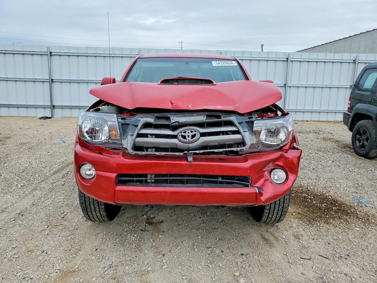 2010 Toyota Tacoma Double Cab Long Bed Red vin: 3TMMU4FN0AM015922