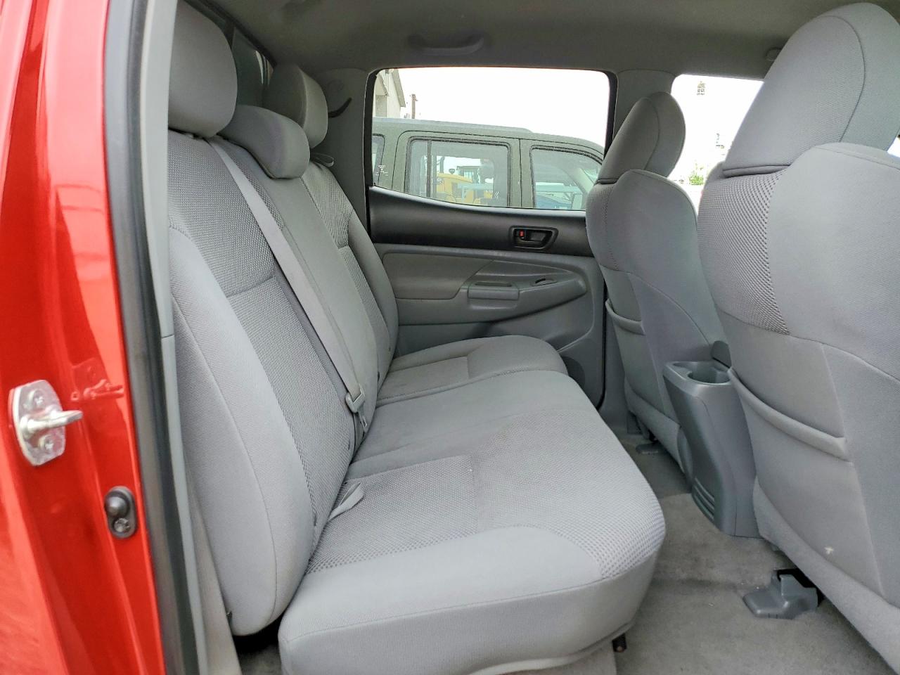 2010 Toyota Tacoma Double Cab Long Bed Red vin: 3TMMU4FN0AM015922