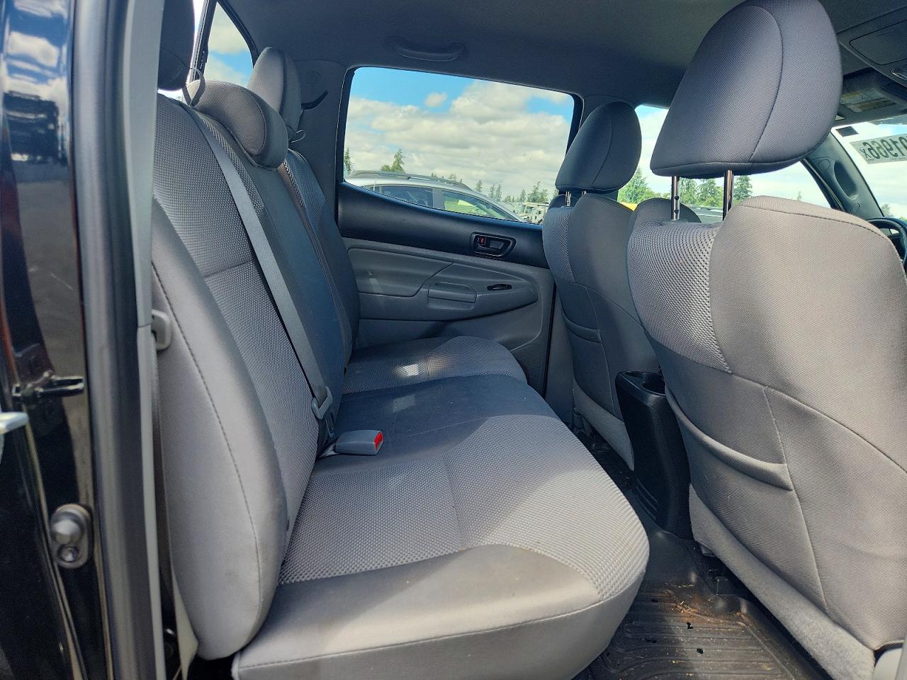 2013 Toyota Tacoma Double Cab Long Bed Черный vin: 3TMMU4FN0DM057933