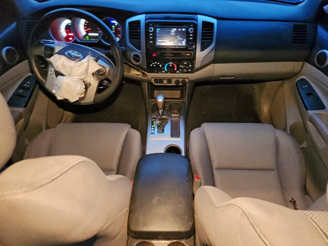 2015 Toyota Tacoma Double Cab Long Bed Blue vin: 3TMMU4FN0FM077327
